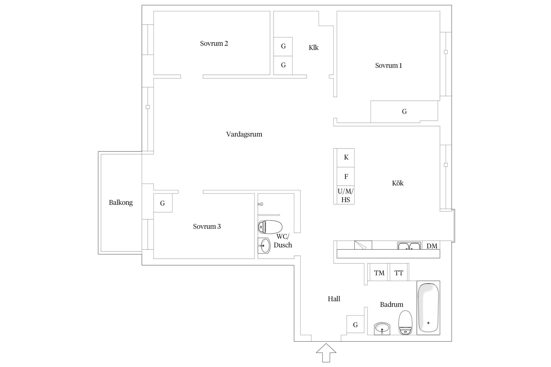 Bostadsrätt, Tranebergsvägen 15A, Bromma - Traneberg, Stockholm
