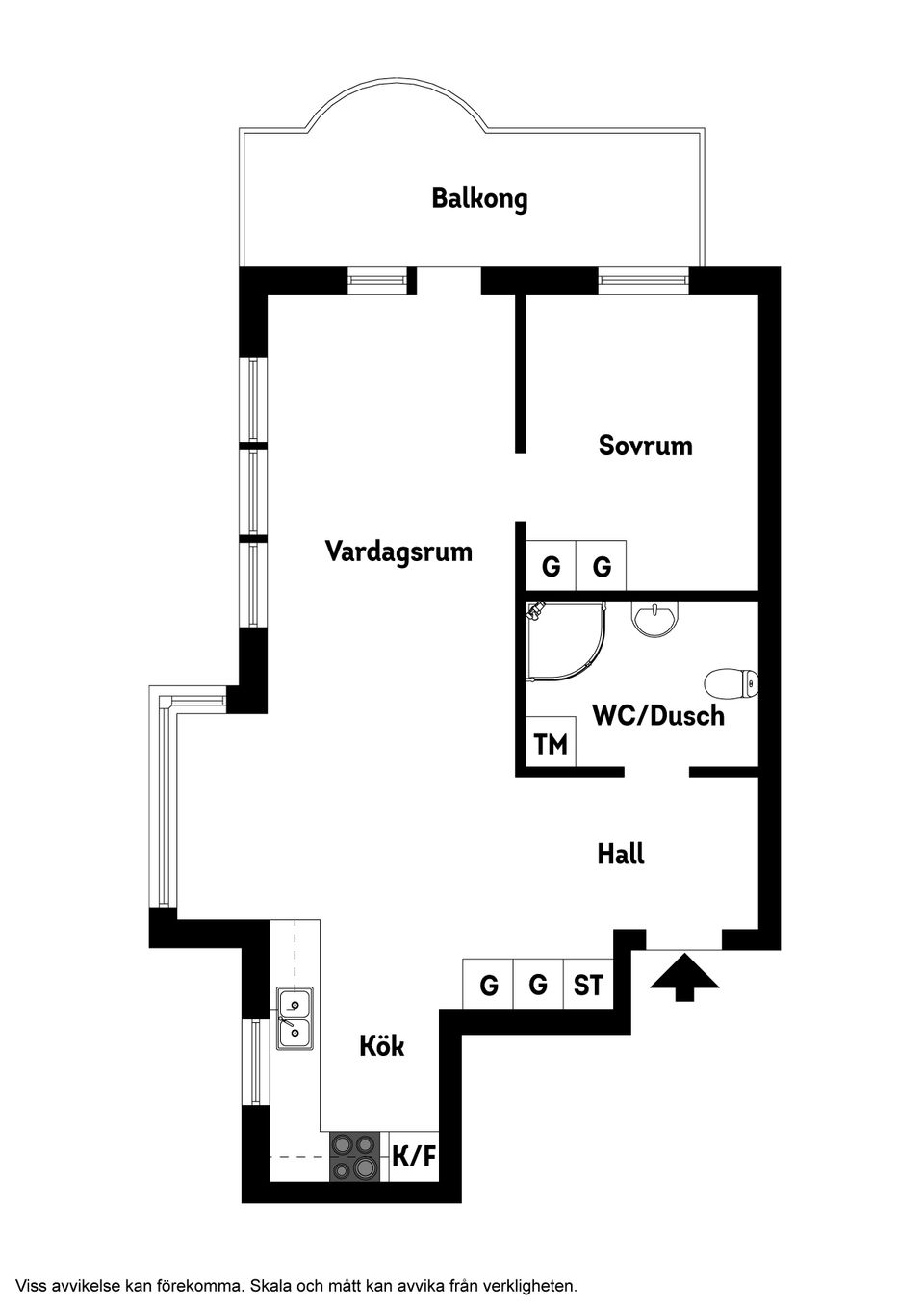 Bostadsrätt, Vällbäcksvägen 2, Härryda