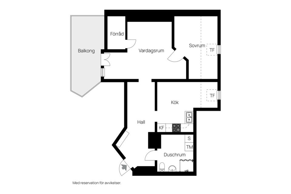 Bostadsrätt, Storgatan 20, Centrum, Hudiksvall