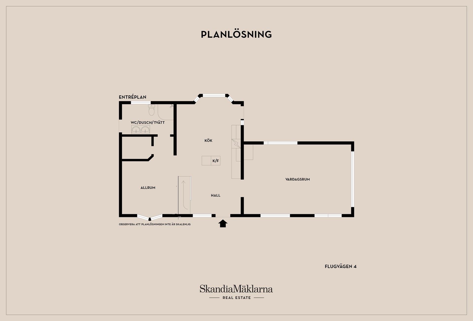 Villa, Flugvägen 4, Raksta, Tyresö