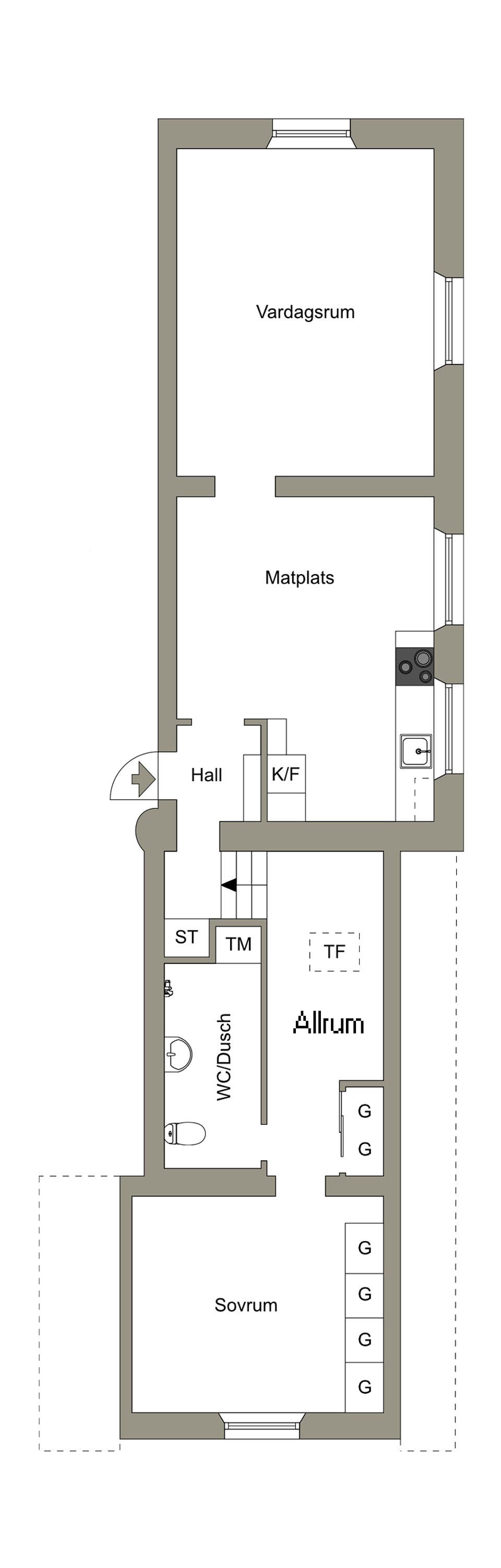 Bostadsrätt, Ruuthsesplanaden 6A, Höganäs