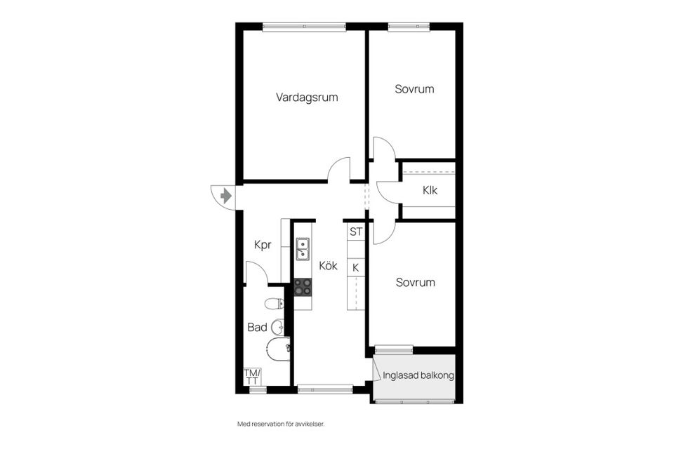 Bostadsrätt, Paradisgatan 15c, Gislaved/Centralt, Gislaved