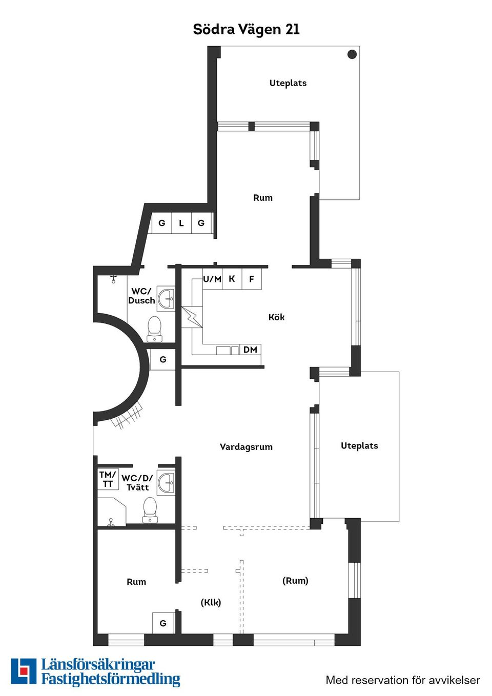 Bostadsrätt, Södra Vägen 21, Söder, Halmstad