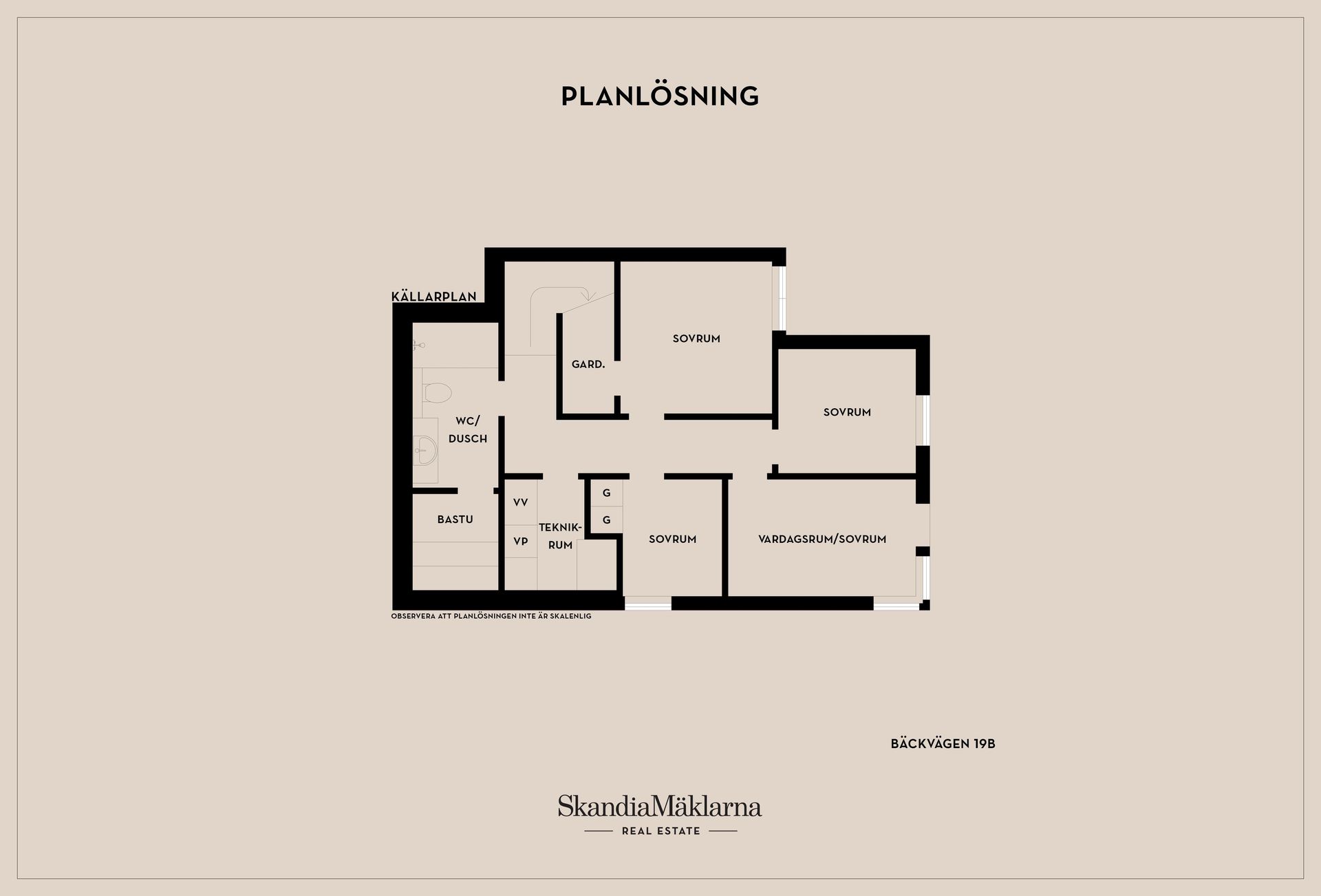Radhus, Bäckvägen 19B, Duved, Åre