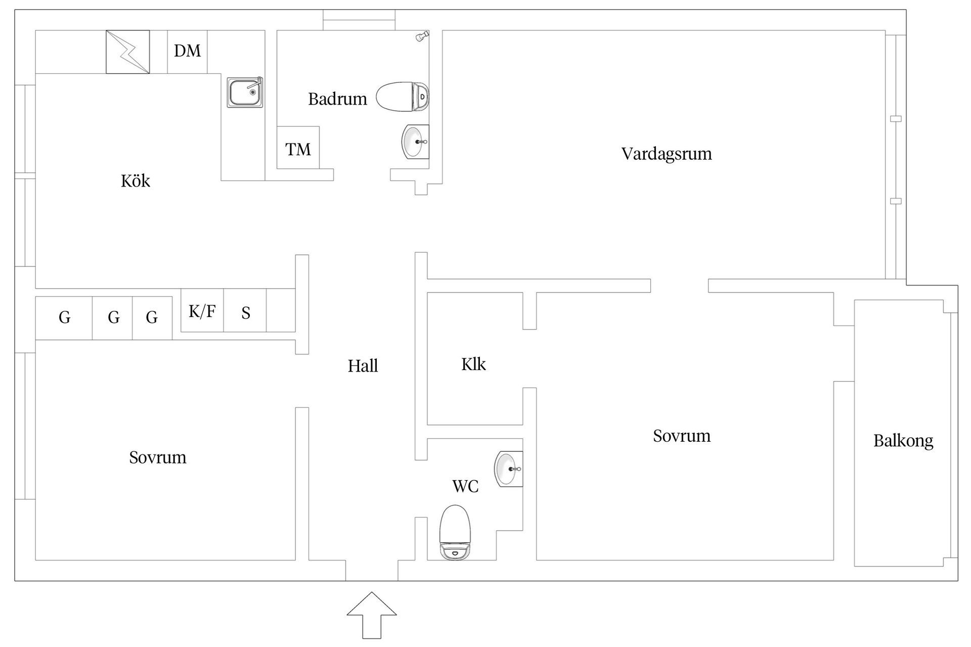 Bostadsrätt, Volontärsgatan 8A, Västra Berga, Helsingborg