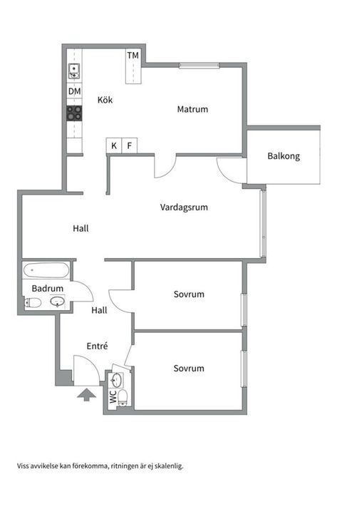 Bostadsrätt, Per Hallströms Väg 2, Skvaltan, Nacka