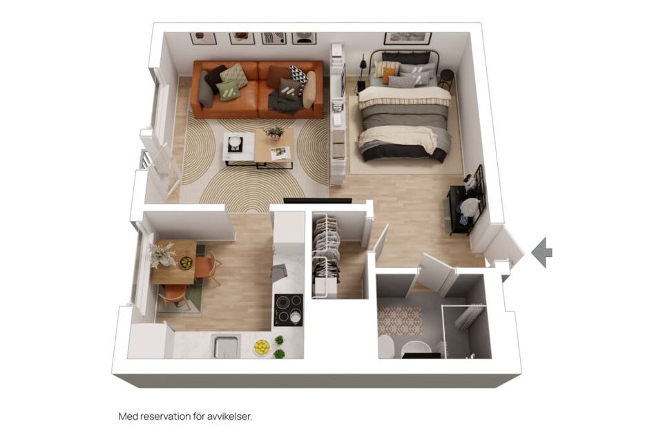 Bostadsrätt, Falkvägen 10, Sigtuna - Brännbo, Sigtuna