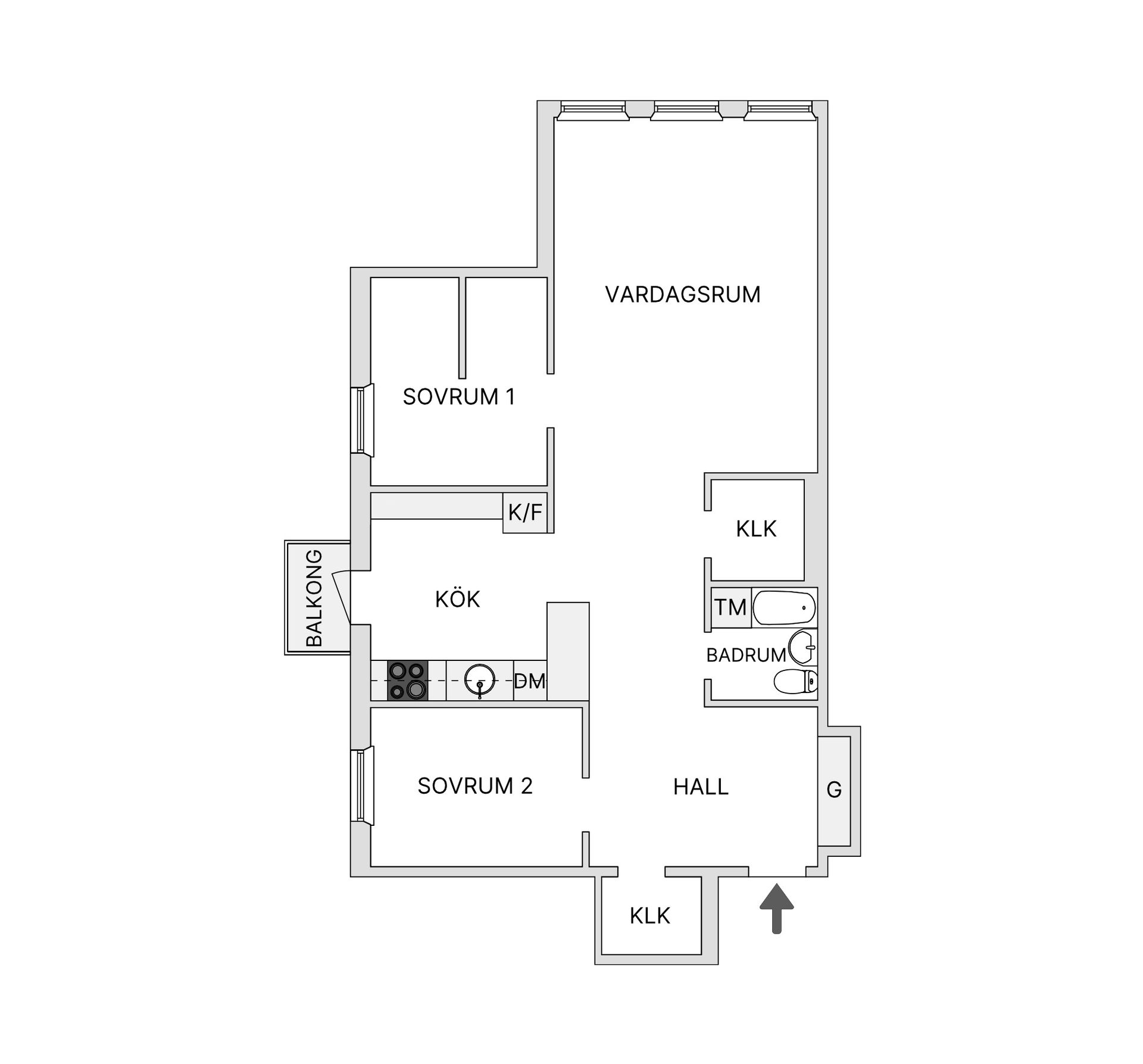 Bostadsrätt, Siargatan 11, Södermalm - Katarina, Stockholm