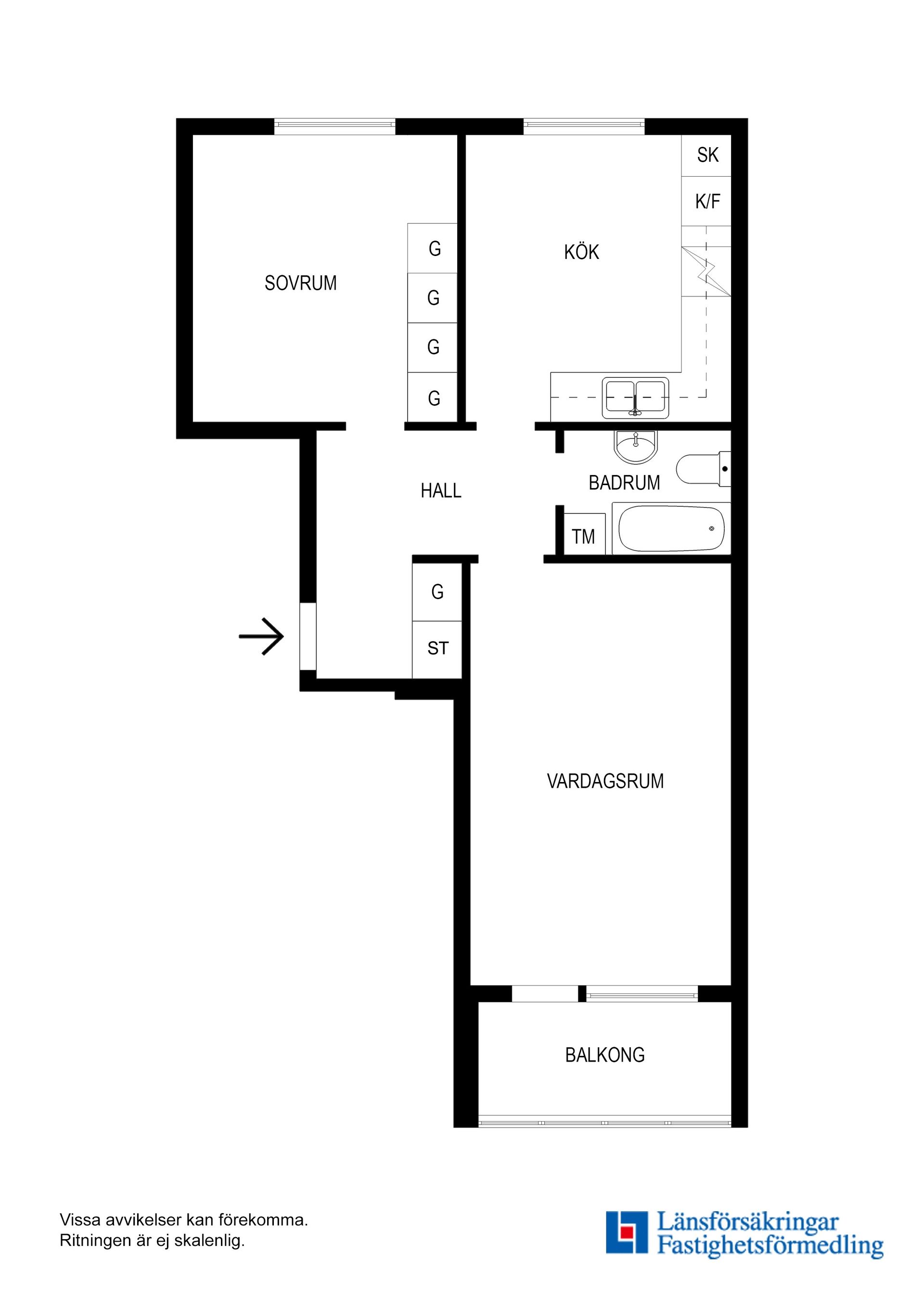 Bostadsrätt, Vänortsstråket 7, Tureberg, Sollentuna
