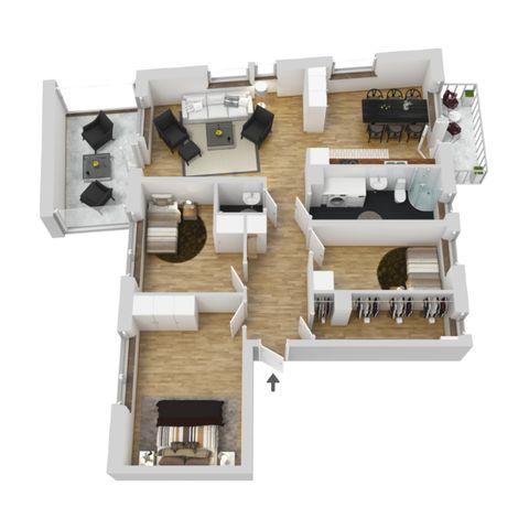 Bostadsrätt, Turebergs Allé 22, Tureberg, Sollentuna