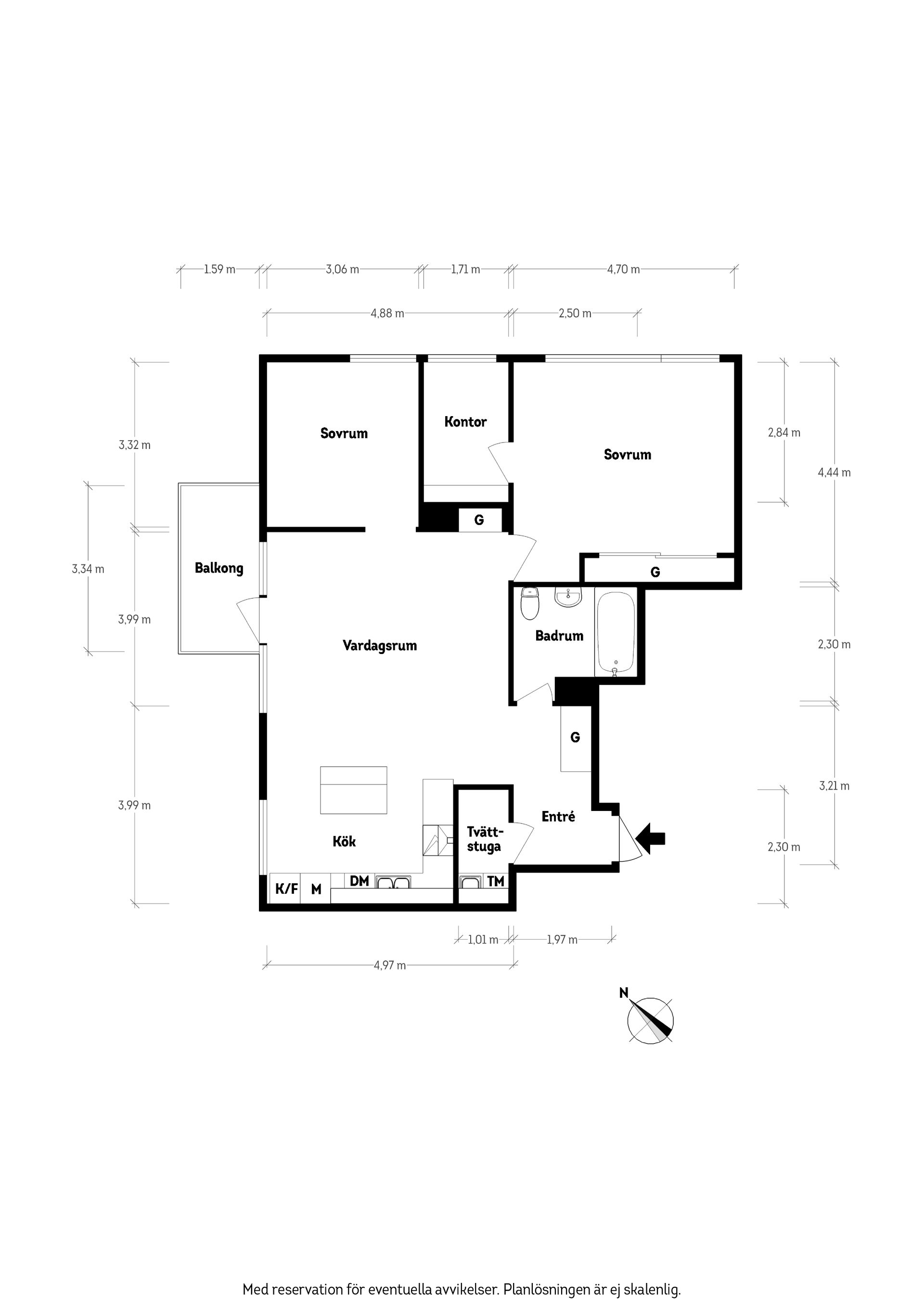 Bostadsrätt, Mintensgatan 5A, Olskroken, Göteborg