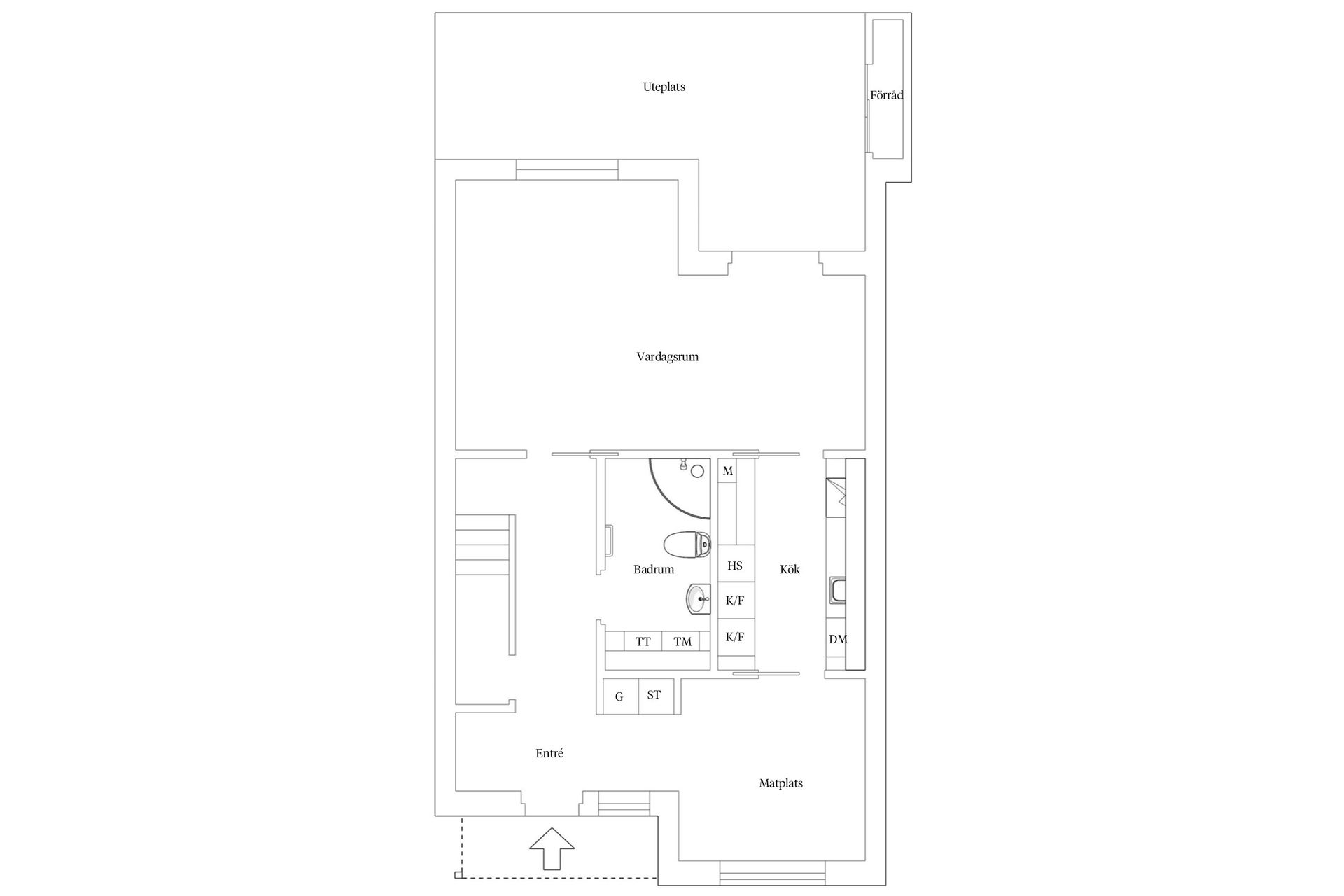Bostadsrätt, Radhus, Tegvägen 3C, Bredvik, Växjö