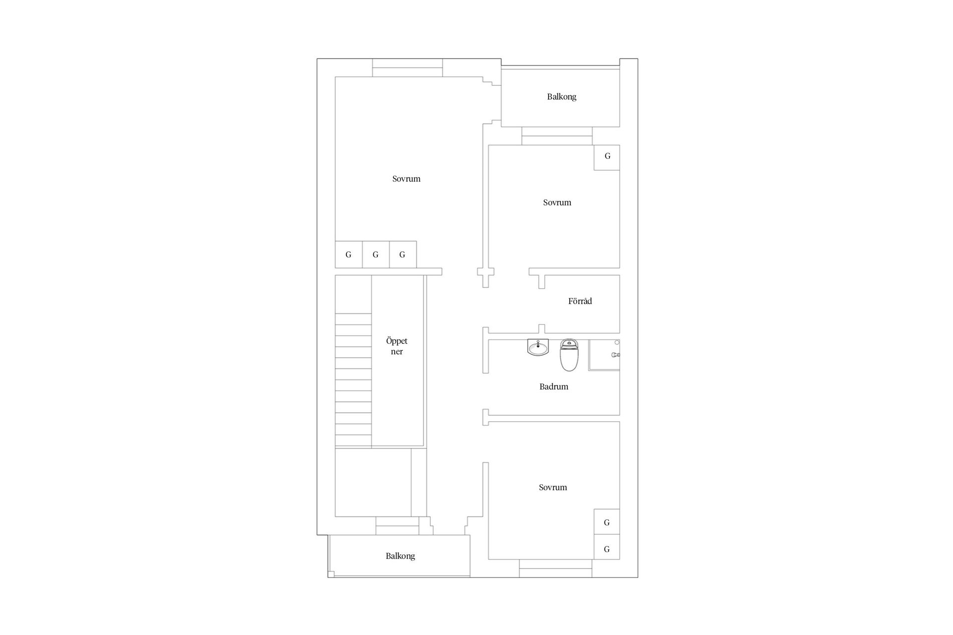 Bostadsrätt, Radhus, Tegvägen 3C, Bredvik, Växjö