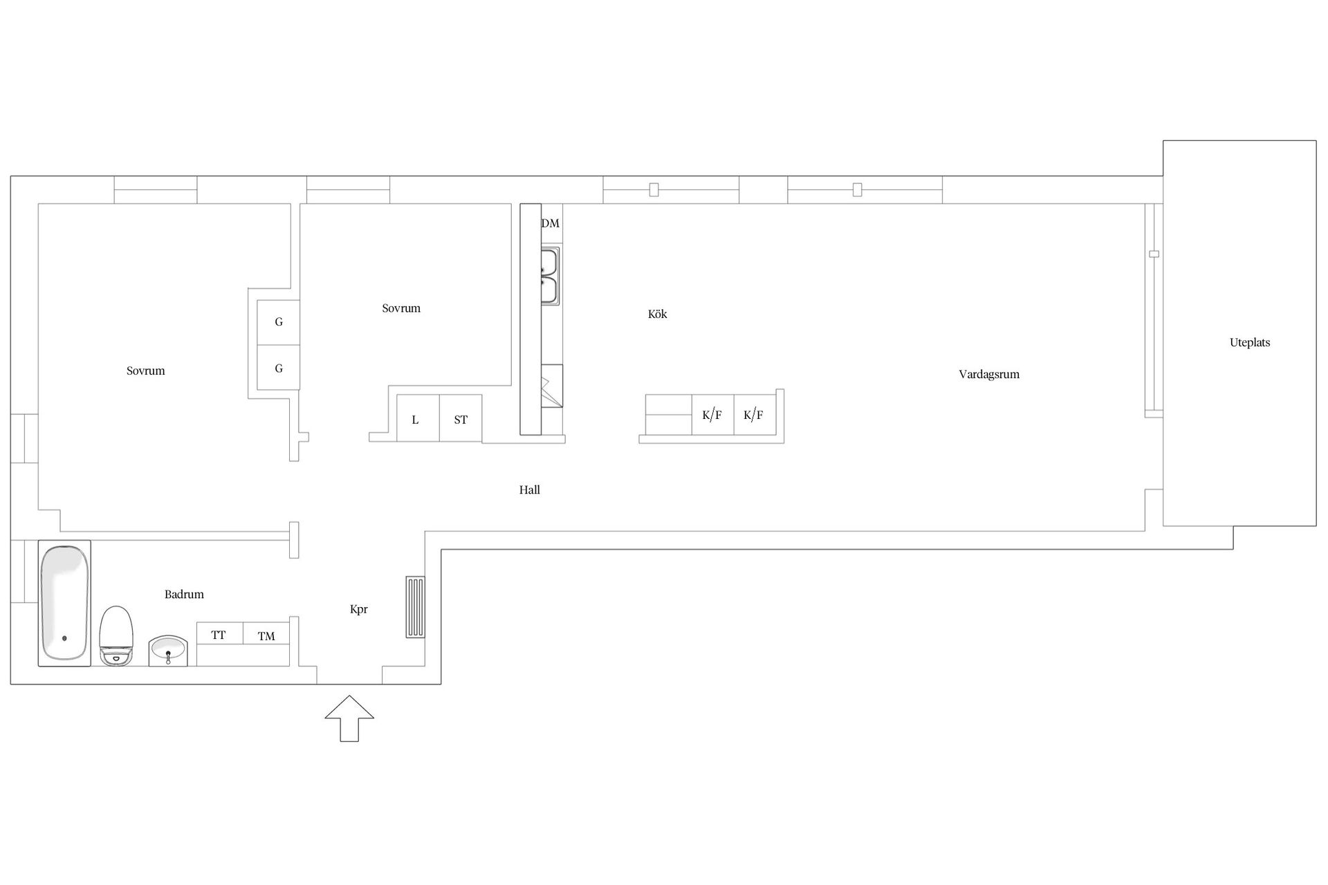 Bostadsrätt, Hållövägen 18, Blåsut, Stockholm