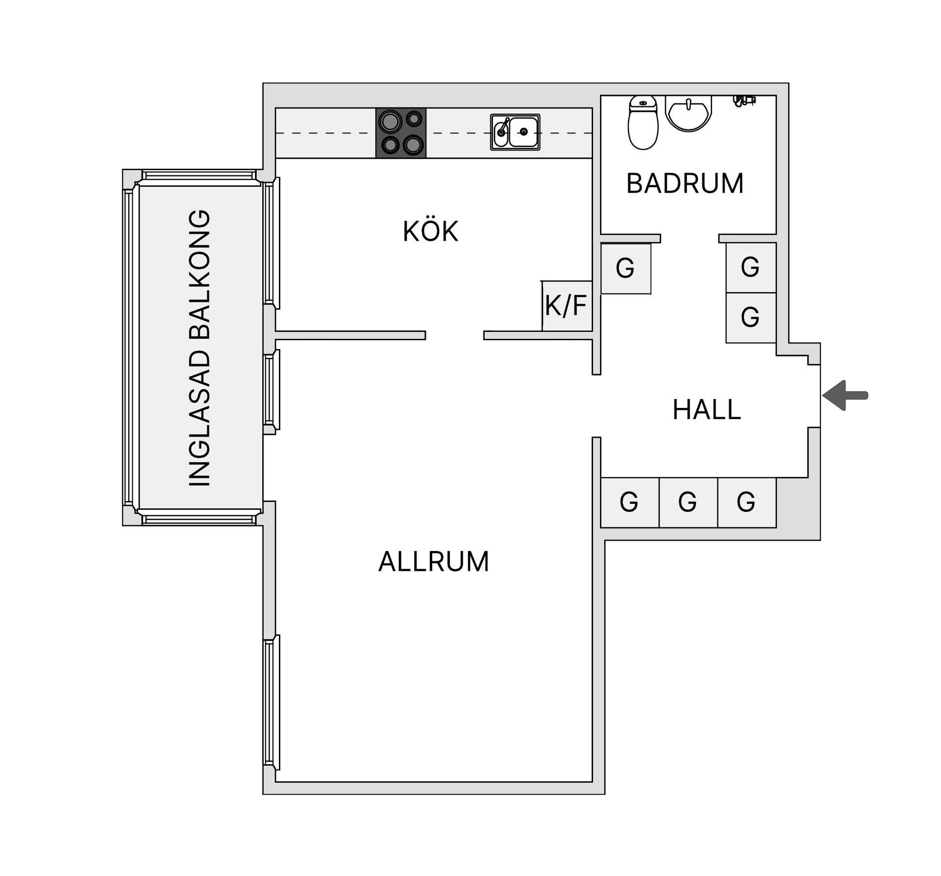 Bostadsrätt, Havstenavägen 40, Havstena, Skövde