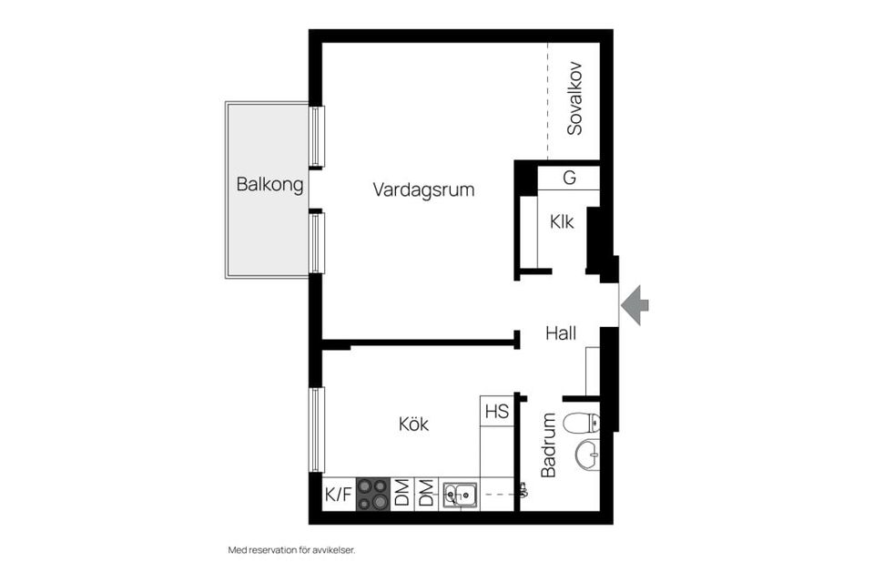Bostadsrätt, Vikingavägen 50B, Granlo, Sundsvall