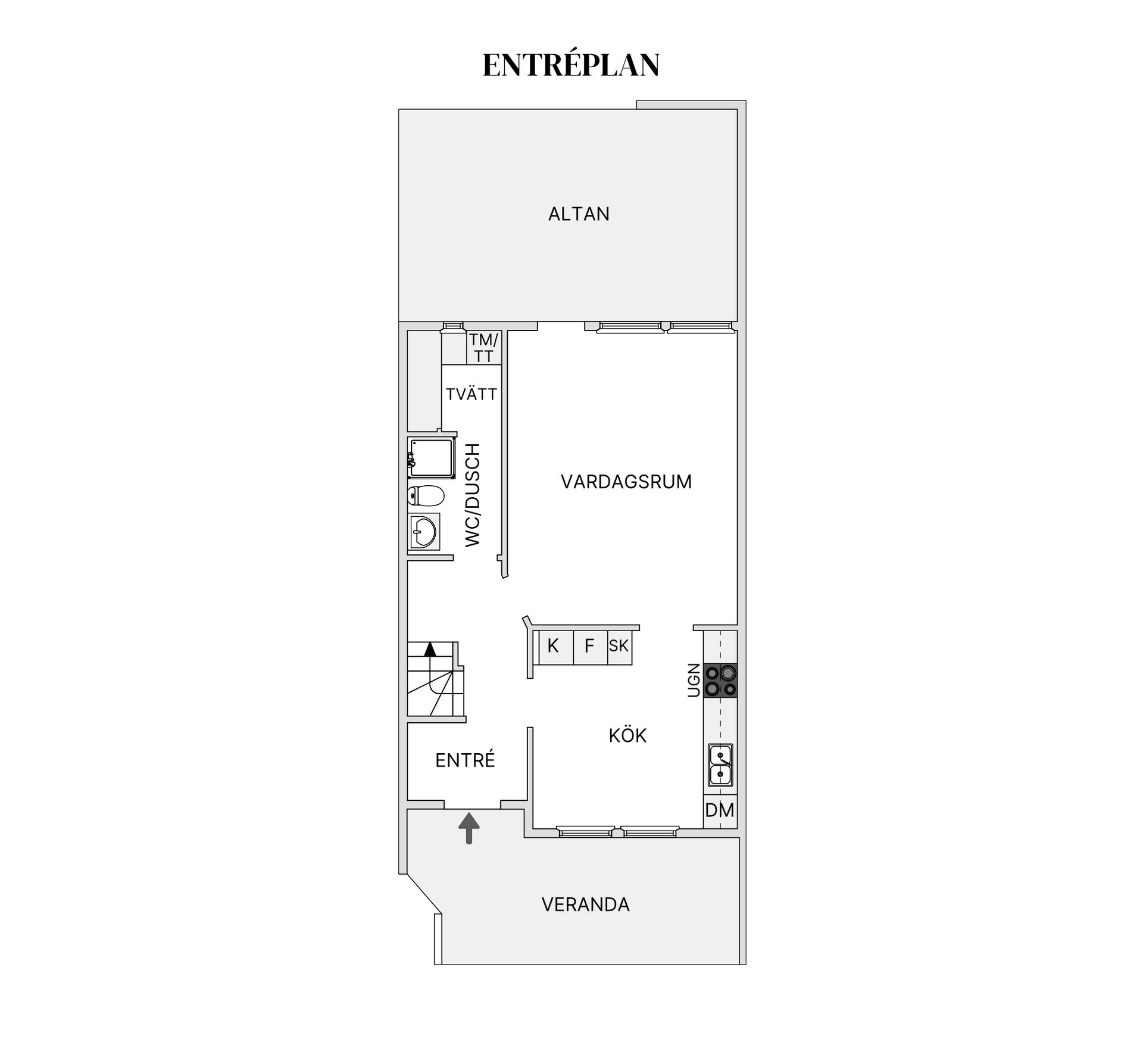 Bostadsrätt, Radhus, Russvägen 30, Hisings Kärra, Göteborg