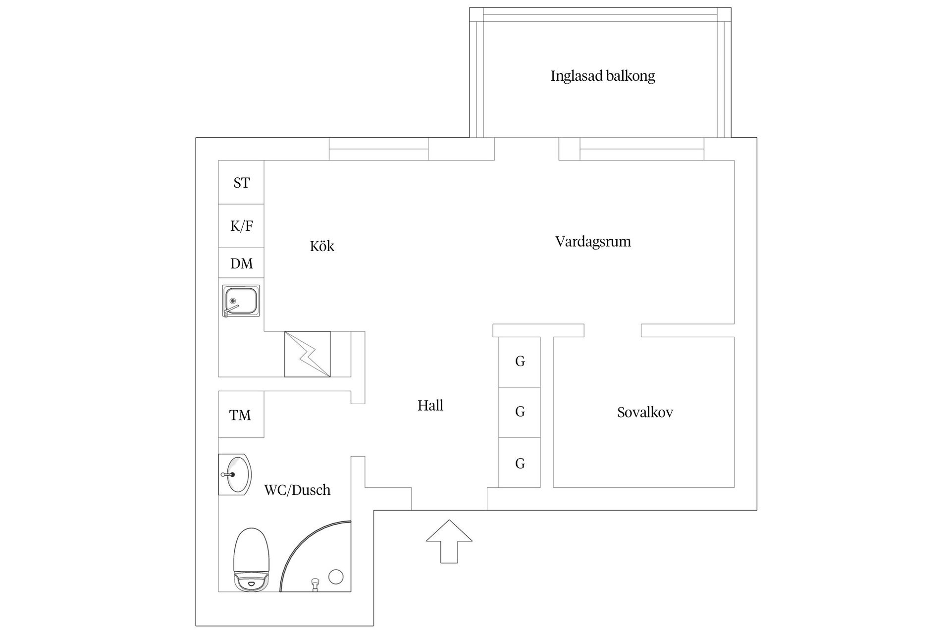 Bostadsrätt, Kvillegatan 19, Centrala Hisingen, Göteborg