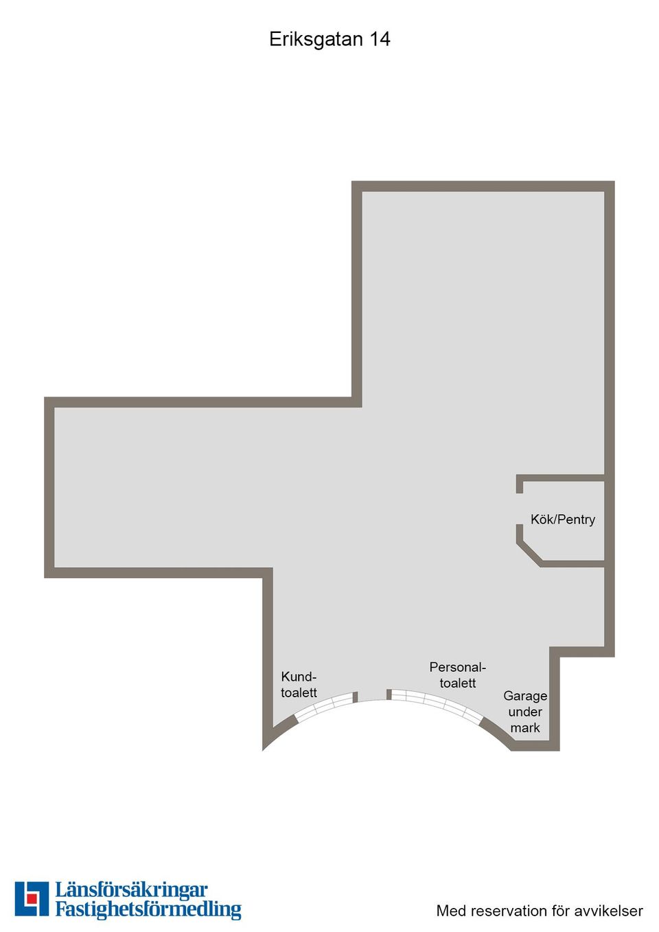 Bostadsrätt, Eriksgatan 14, Centrum, Enköping