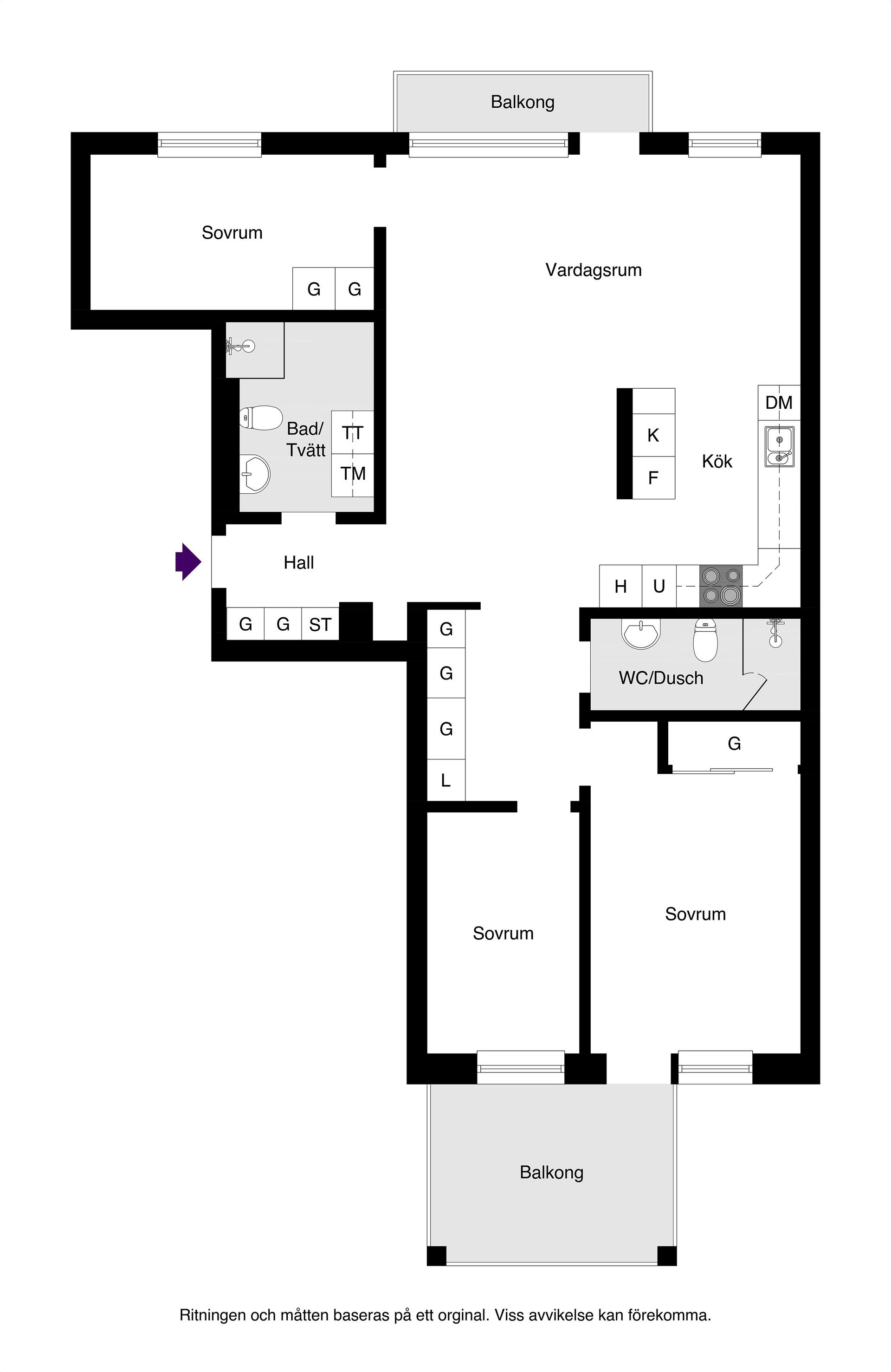 Bostadsrätt, Tullgarnsgatan 27, Kungsängen, Uppsala