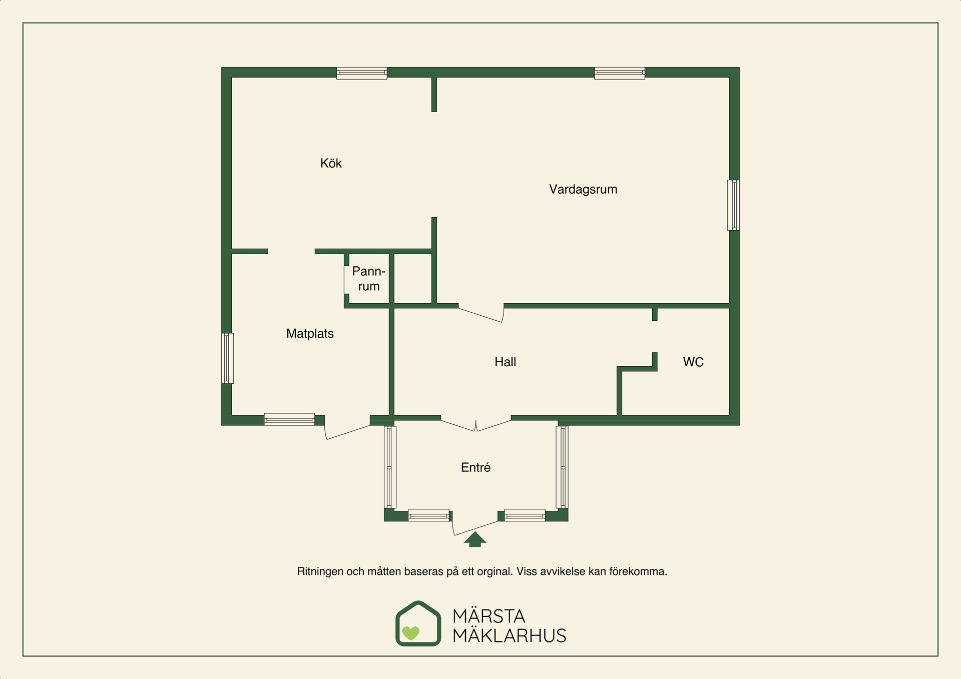 Villa, Nyborgsvägen 31, Rosersberg, Sigtuna