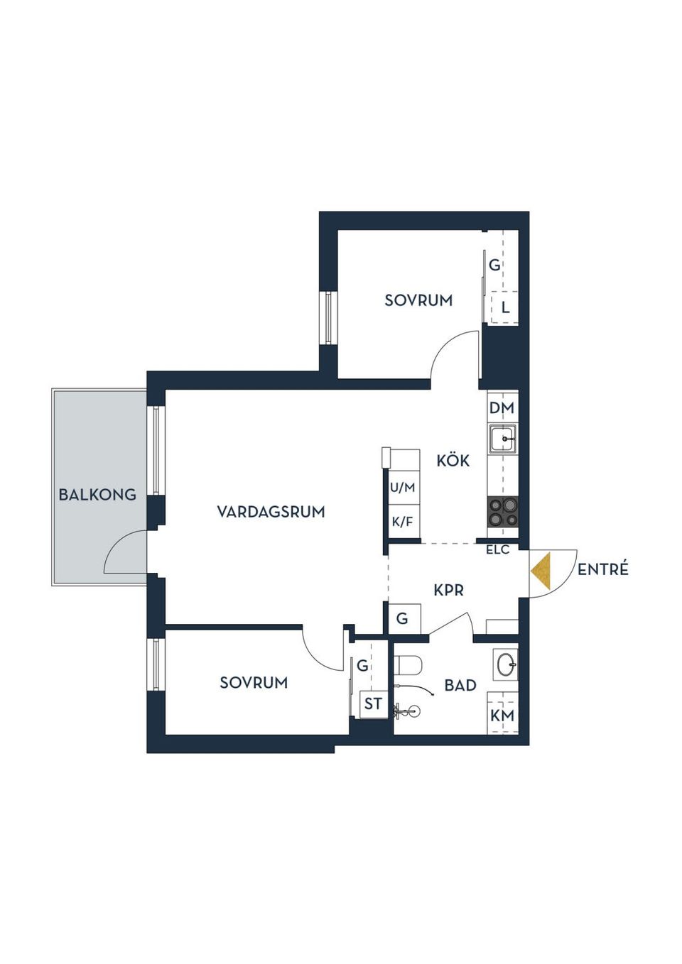 Bostadsrätt, Byalagsvägen 4A, Centrala Stuvsta, Huddinge