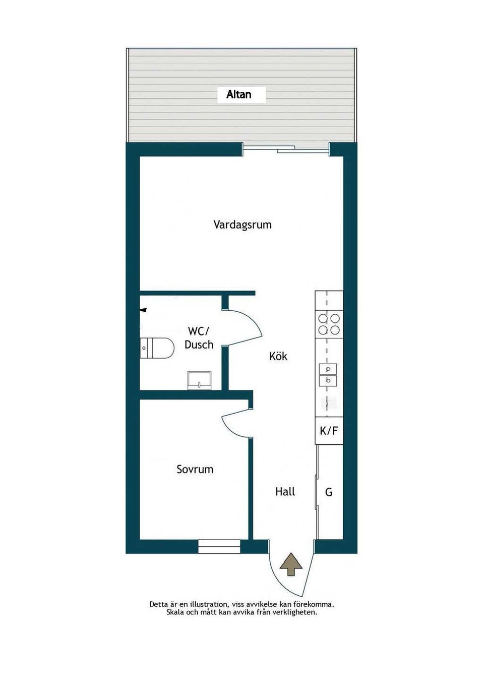 Bostadsrätt, Korsängsvägen 10C, Rimbo, Norrtälje