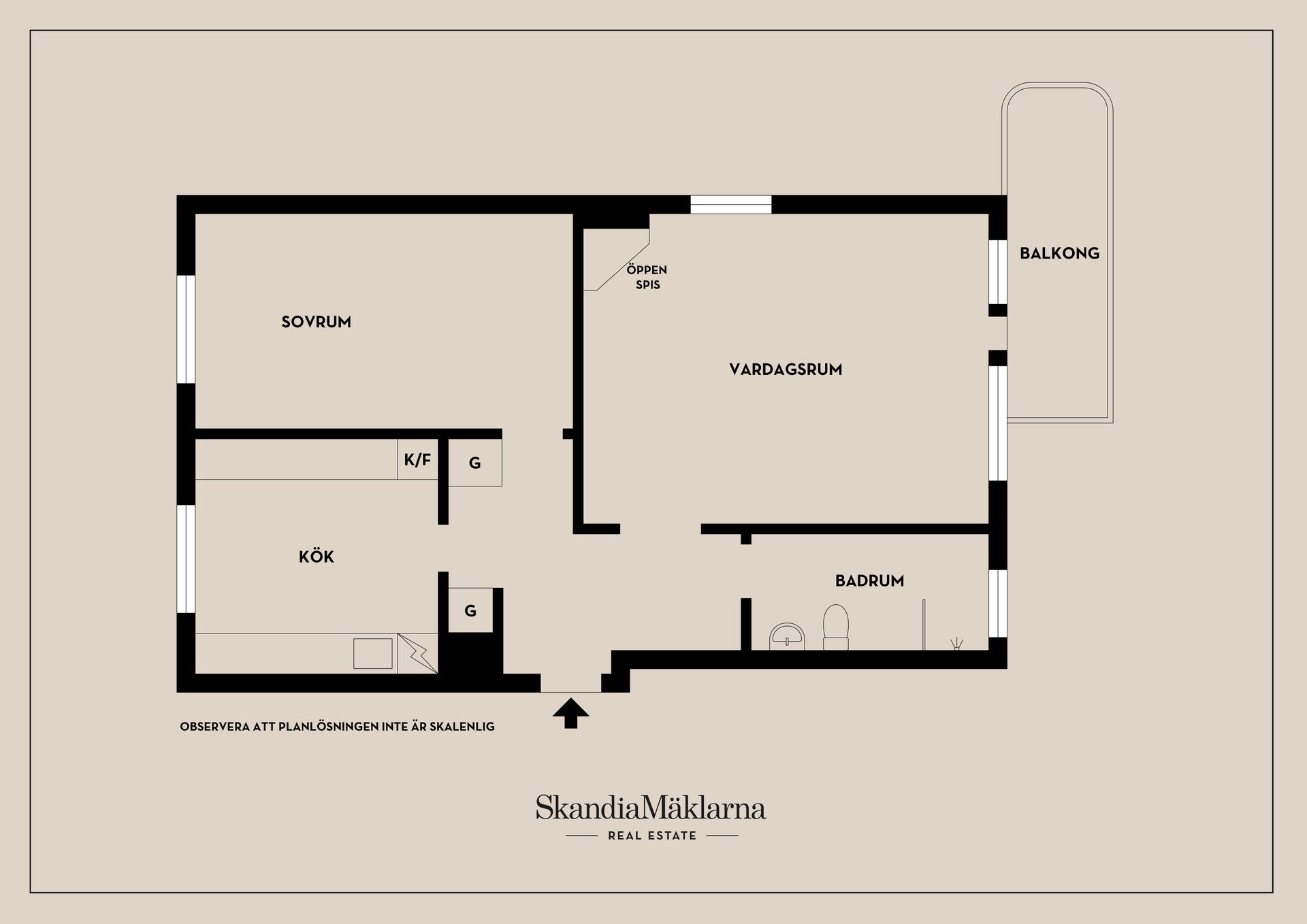Bostadsrätt, Spångavägen 14, Riksby, Stockholm