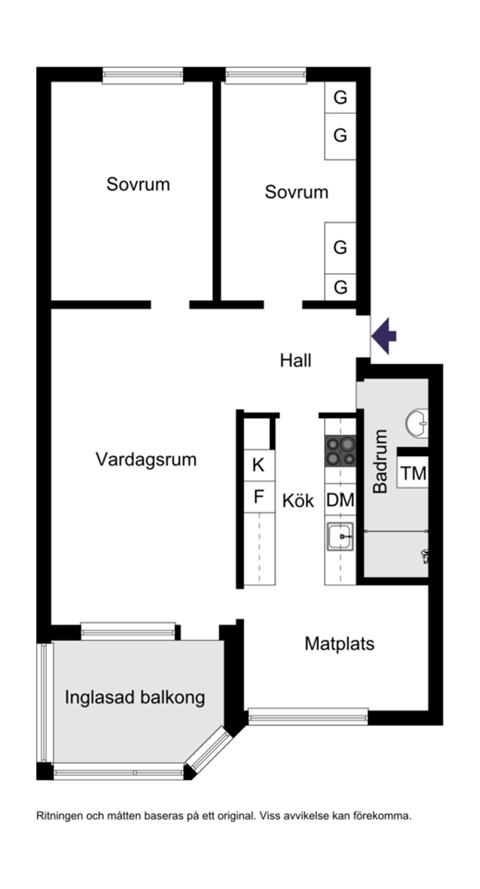 Bostadsrätt, Sutarängsvägen 18A, Vallås, Halmstad