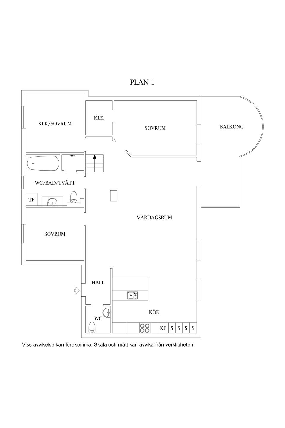Bostadsrätt, Malmgrensgatan 6D, Söder, Ulricehamn