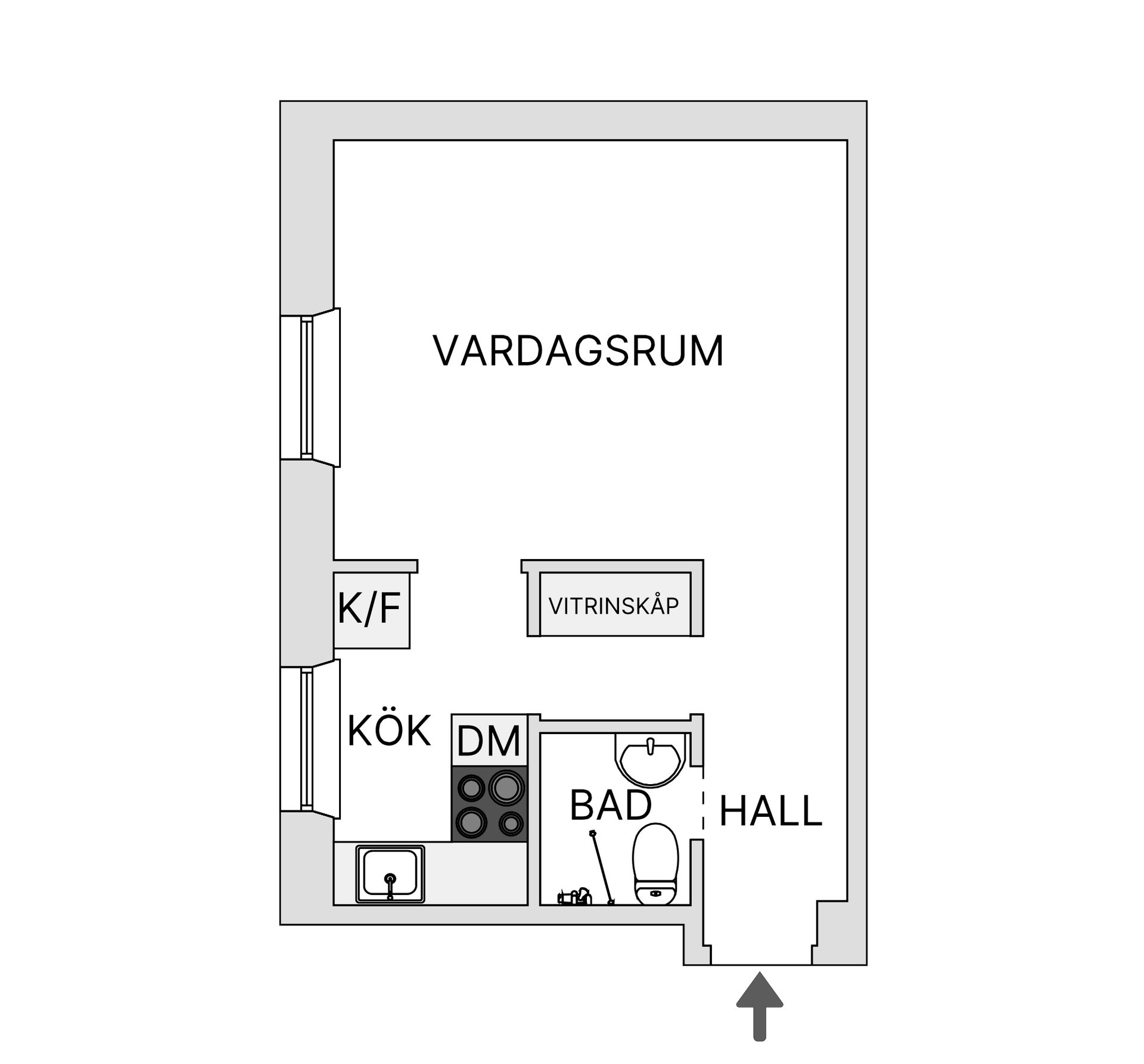 Bostadsrätt, Södermannagatan 76, 3 tr, Södermalm - Sofia, Stockholm
