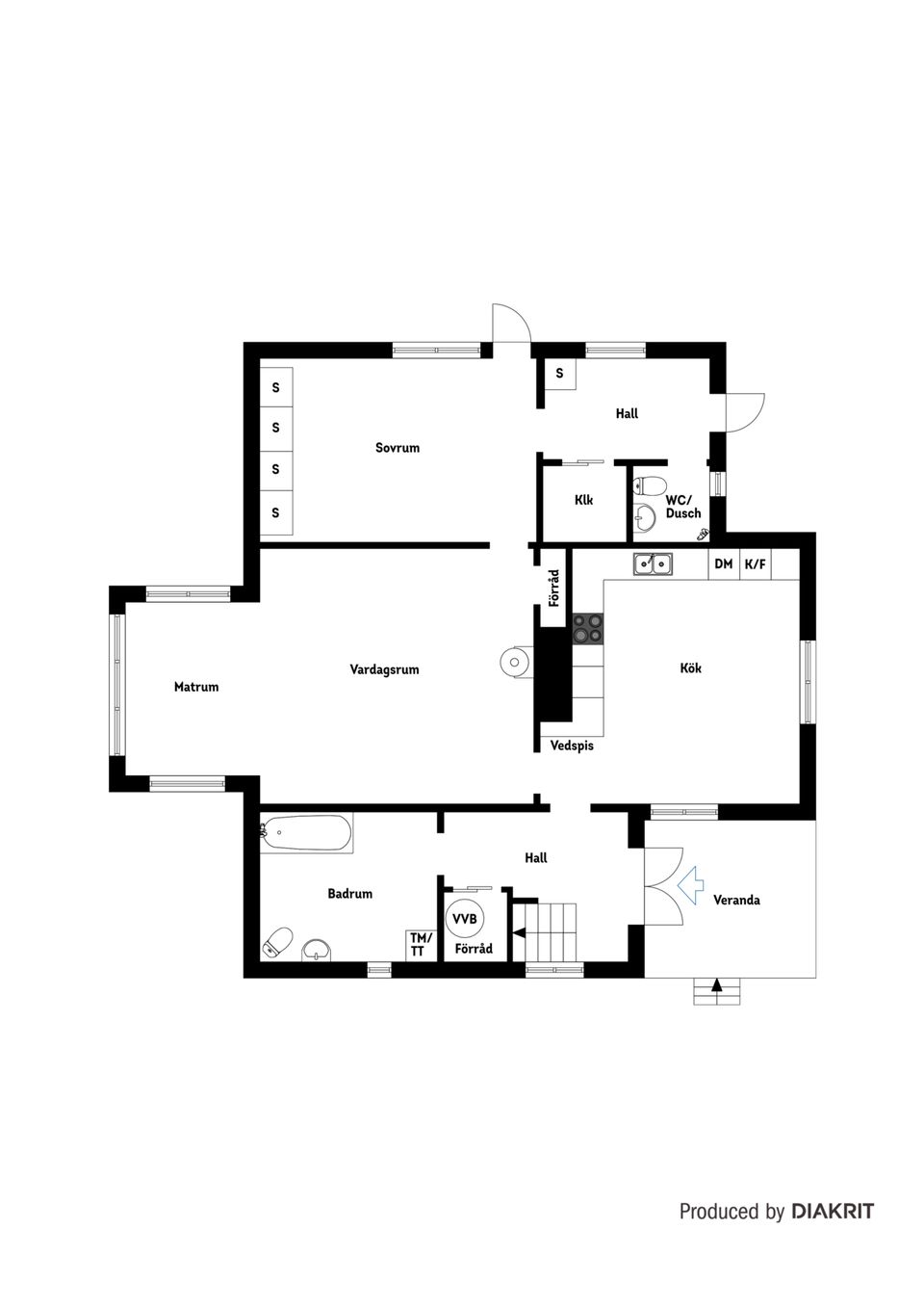 Villa, Sågen 1, Svärta, Nyköping