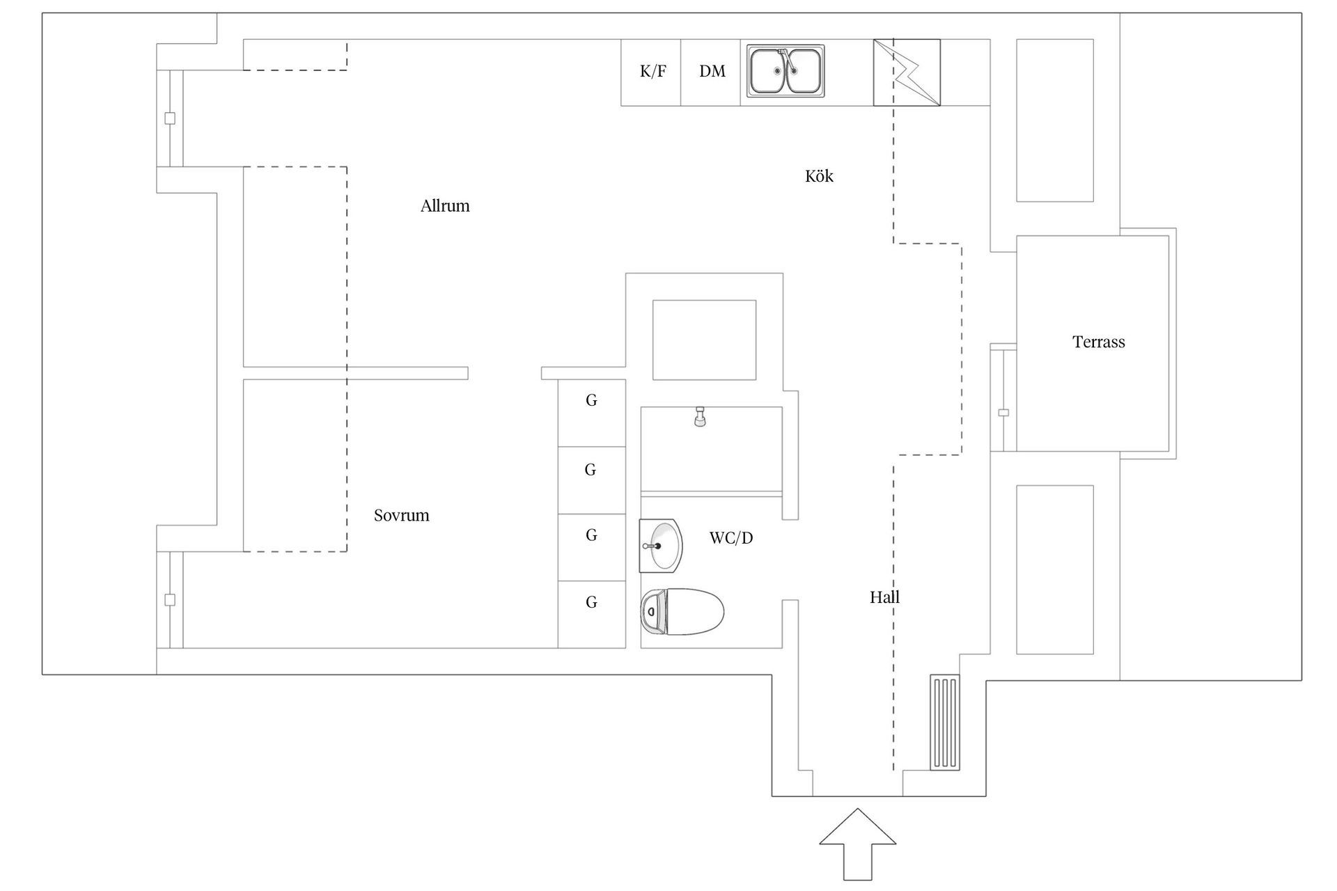 Bostadsrätt, Tunnbindaregatan 4A, Centrala Hisingen, Göteborg