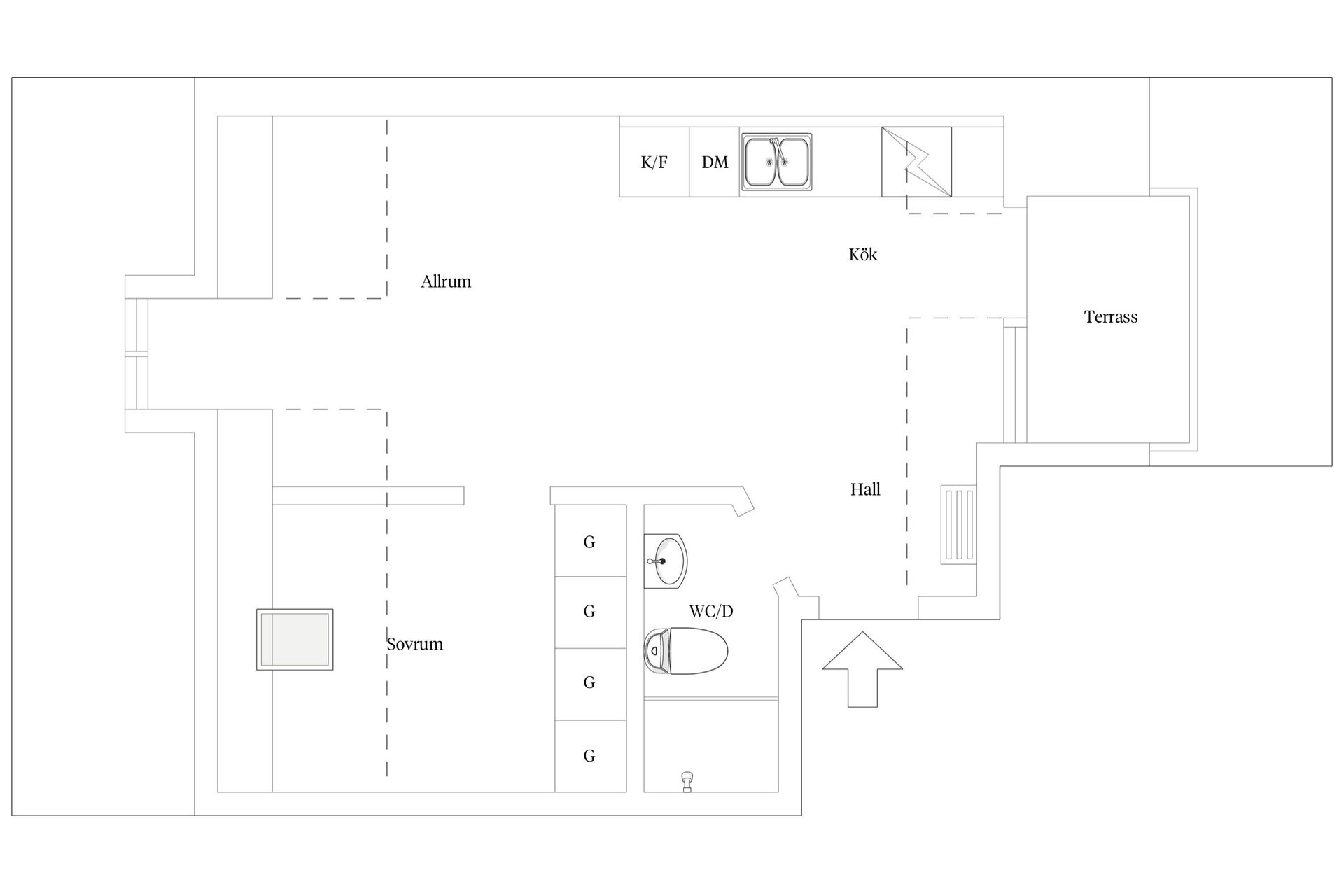 Bostadsrätt, Tunnbindaregatan 4B, Centrala Hisingen, Göteborg