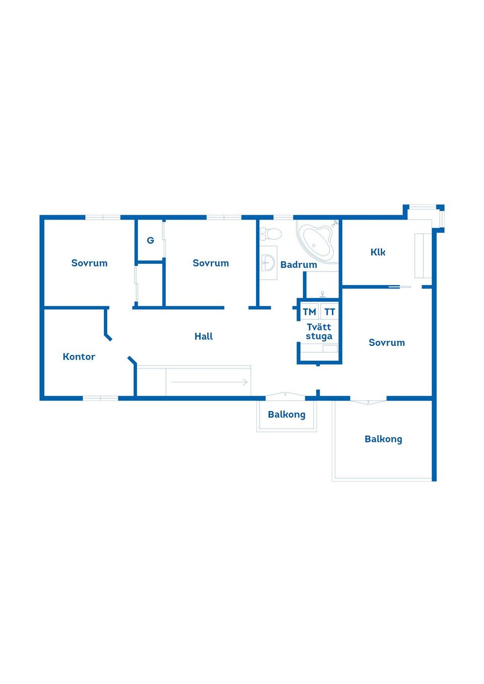 Villa, Hoppgränd 3, Mariefred, Strängnäs