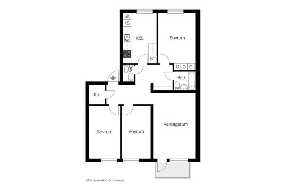 Bostadsrätt, Sallyhillsvägen 13, Sallyhill, Sundsvall