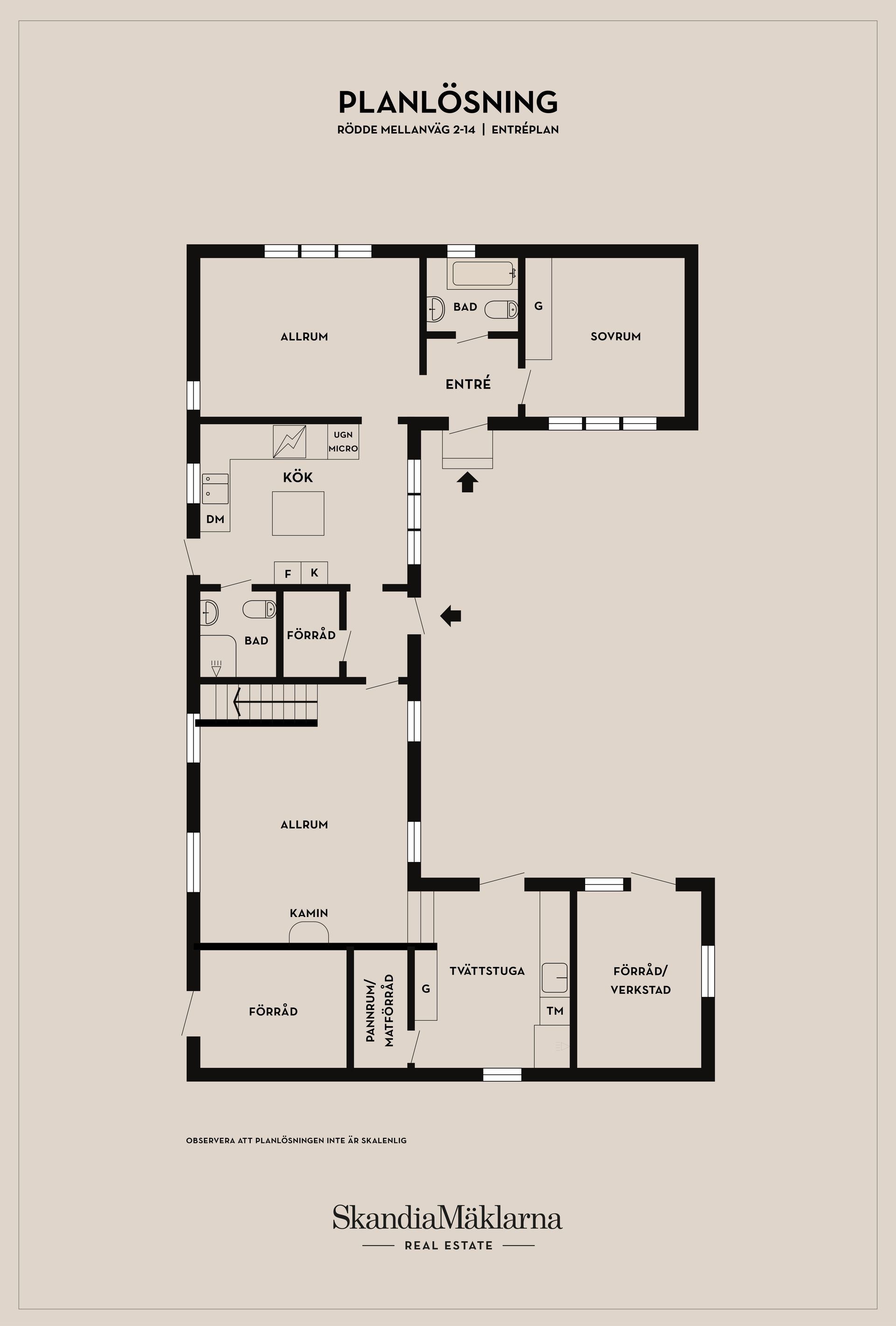 Villa, Rödde Mellanväg 2-14, Rödde, Sjöbo