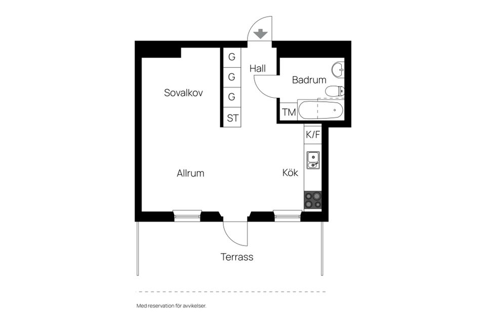 Bostadsrätt, Torgny Segerstedts Allé 4, Rosendal, Uppsala