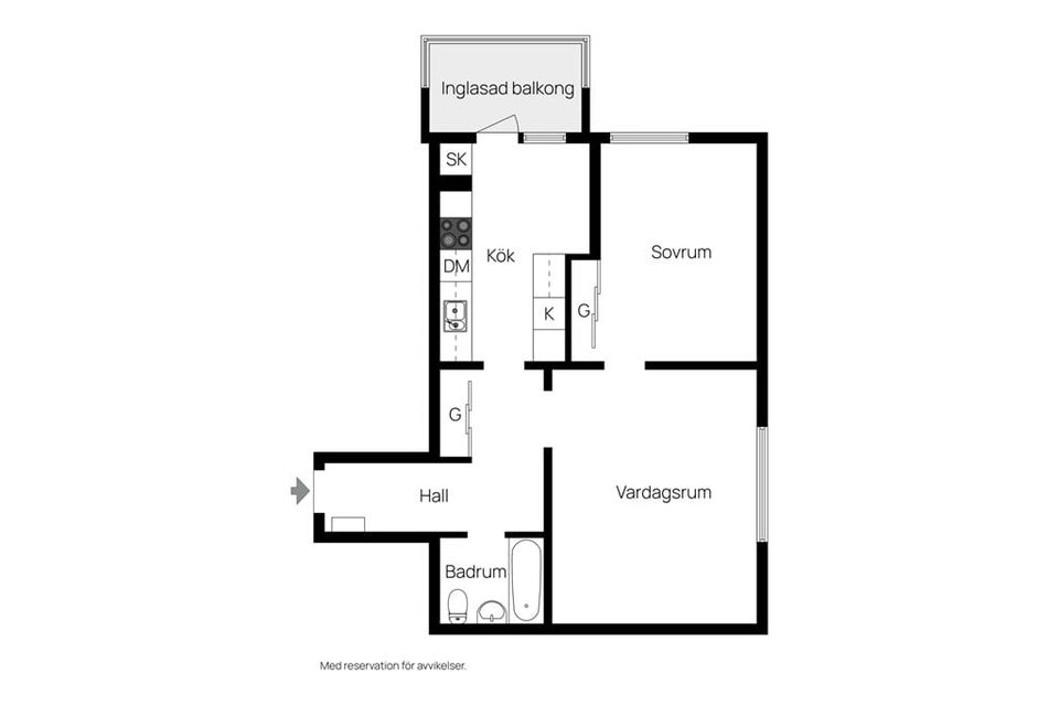 Bostadsrätt, Skidspåret 13, Berghem, Umeå