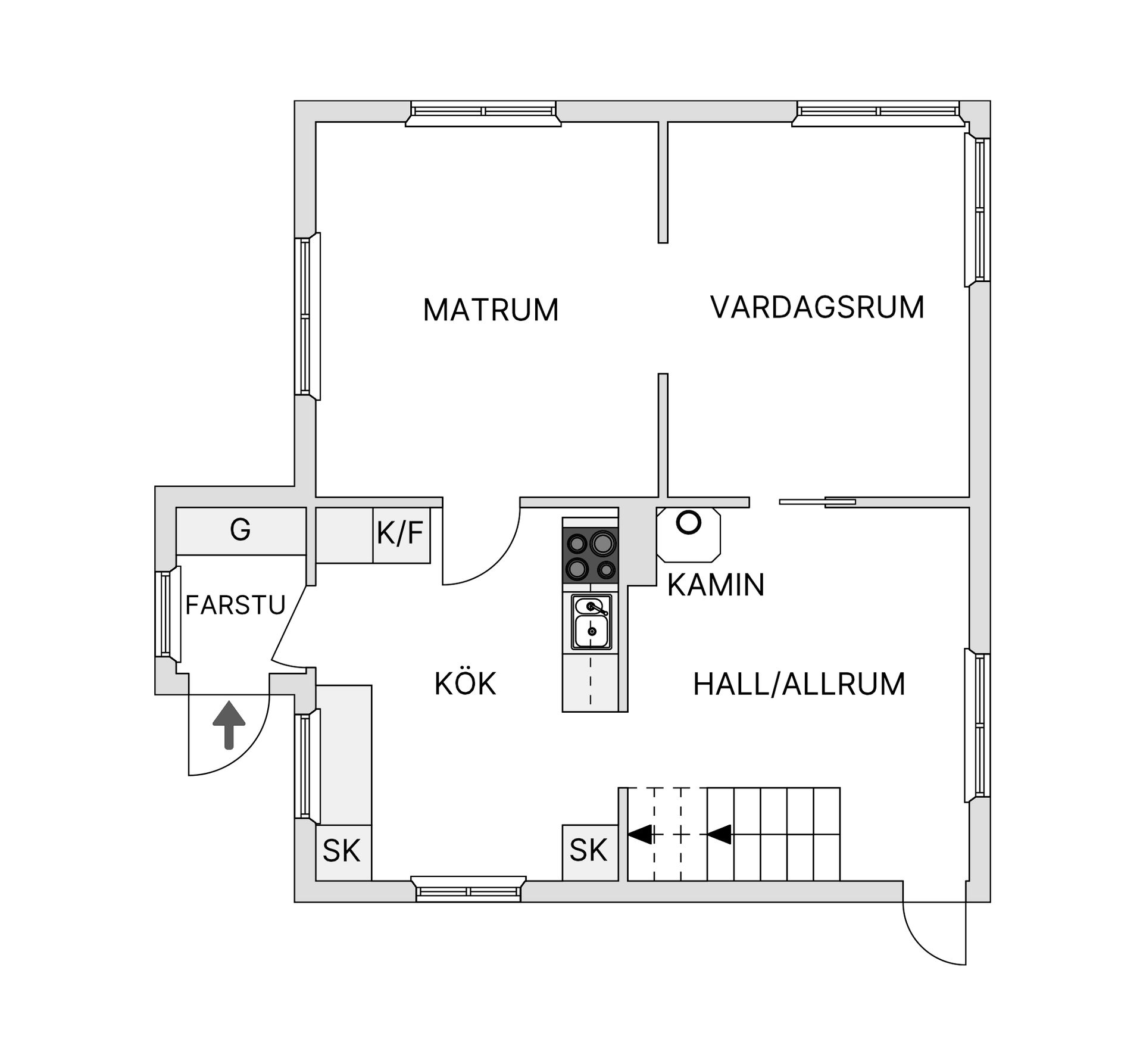 Villa, Pukehusvägen 4, Hässleholm - Gäddastorp, Hässleholm