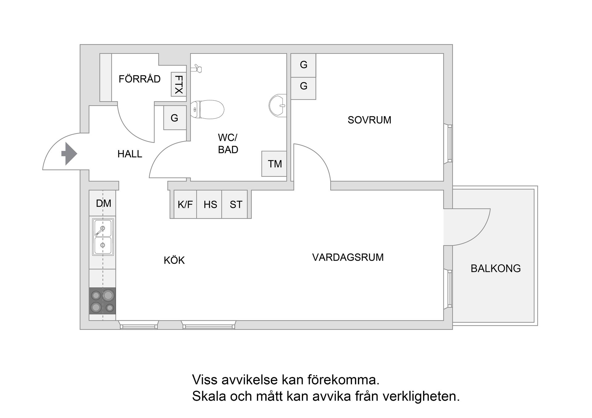 Bostadsrätt, Gärdesvägen 27C, Bålsta Väppeby Äng, Håbo
