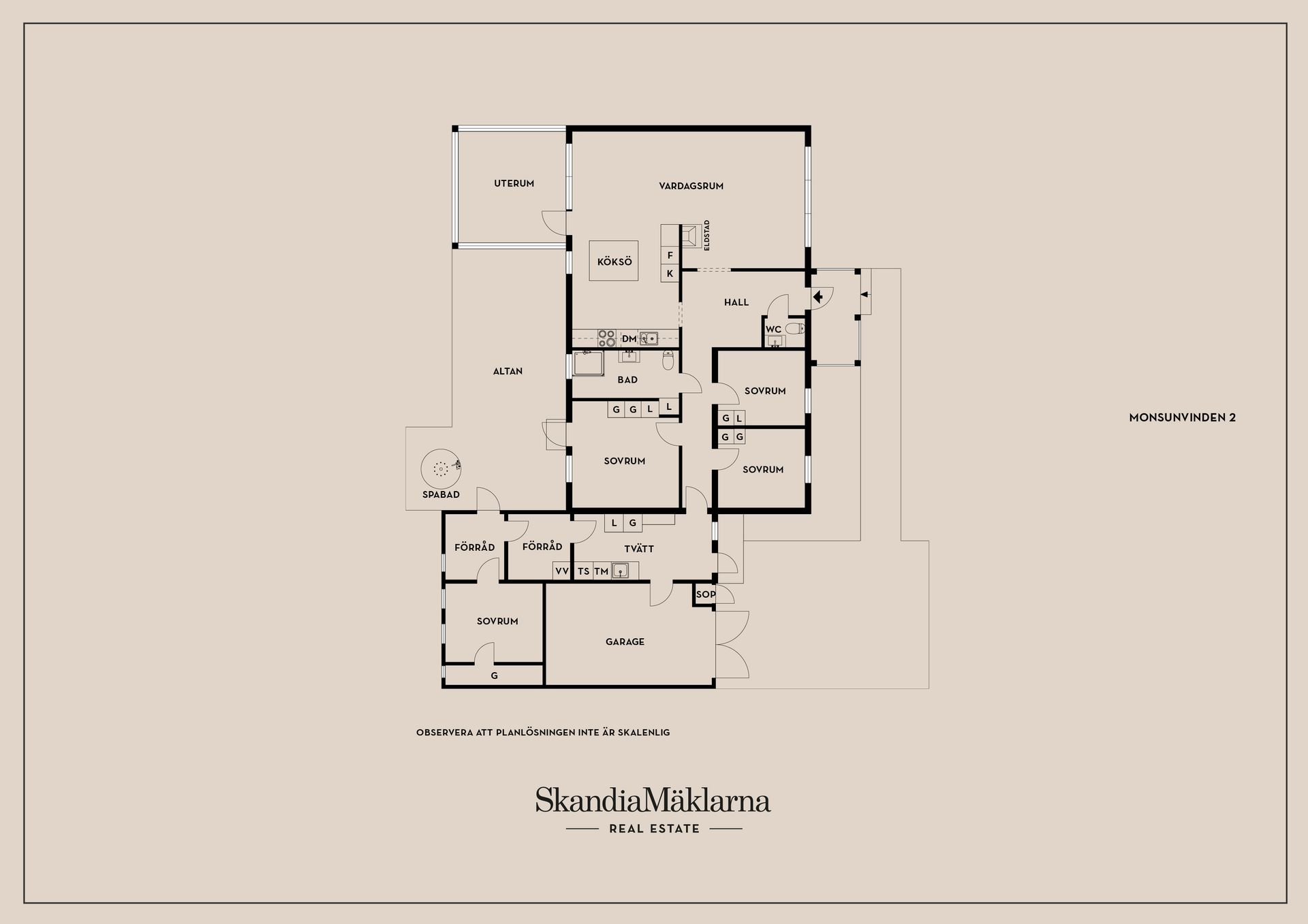 Villa, Monsunvinden 2, Kristinehamn