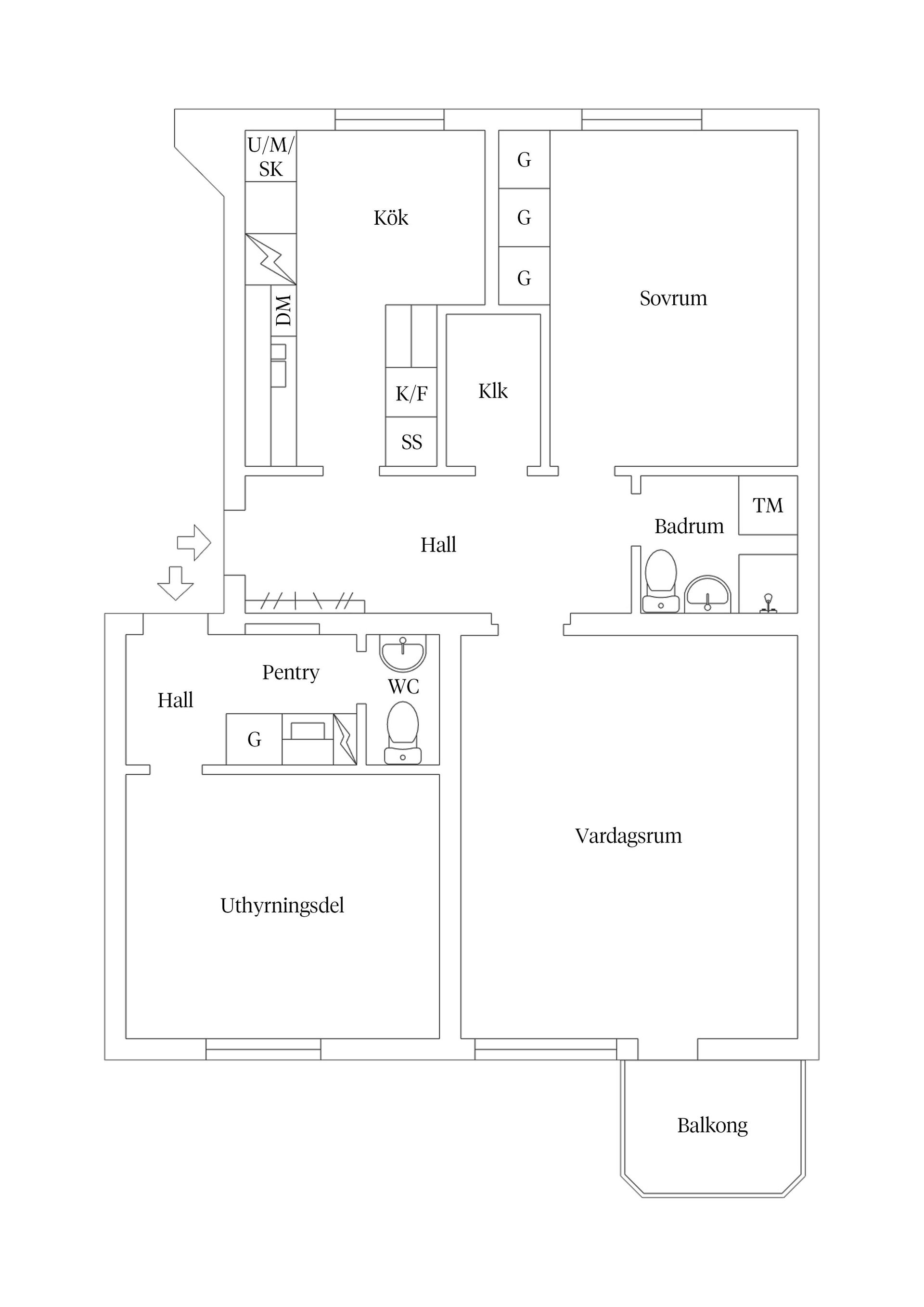Bostadsrätt, Murargatan 4B, Salabacke, Uppsala