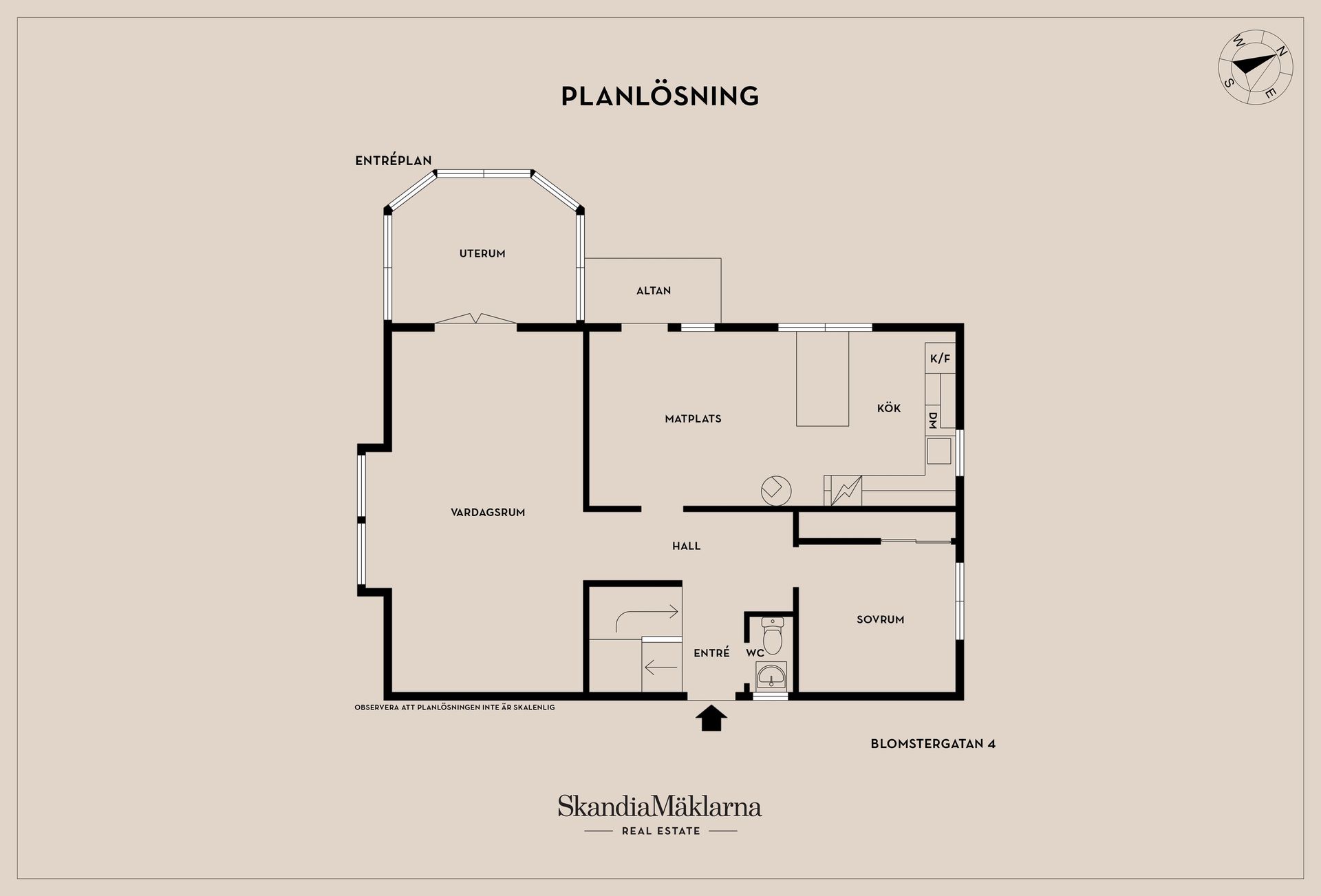 Villa, Blomstergatan 4, Motala