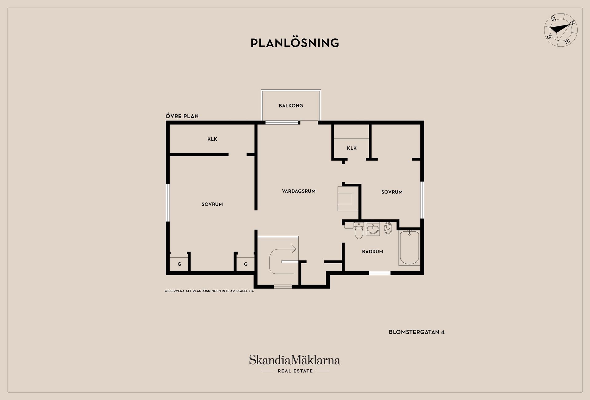 Villa, Blomstergatan 4, Motala