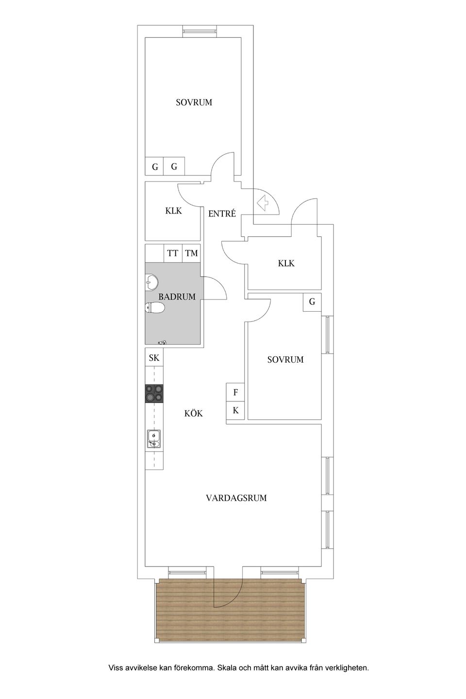 Bostadsrätt, Bingevägen 2B, Skrea Brunekulle, Falkenberg