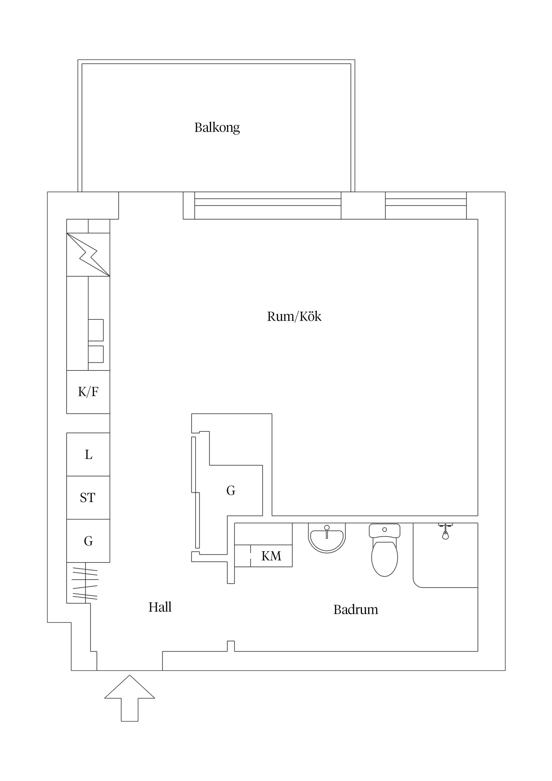 Bostadsrätt, Fyrislundsgatan 23B, Salabacke, Uppsala