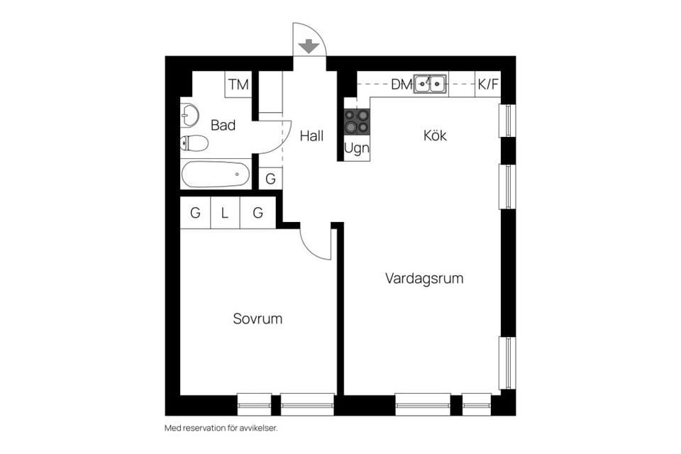 Bostadsrätt, Groths Väg 27, Hörningsnäs, Huddinge