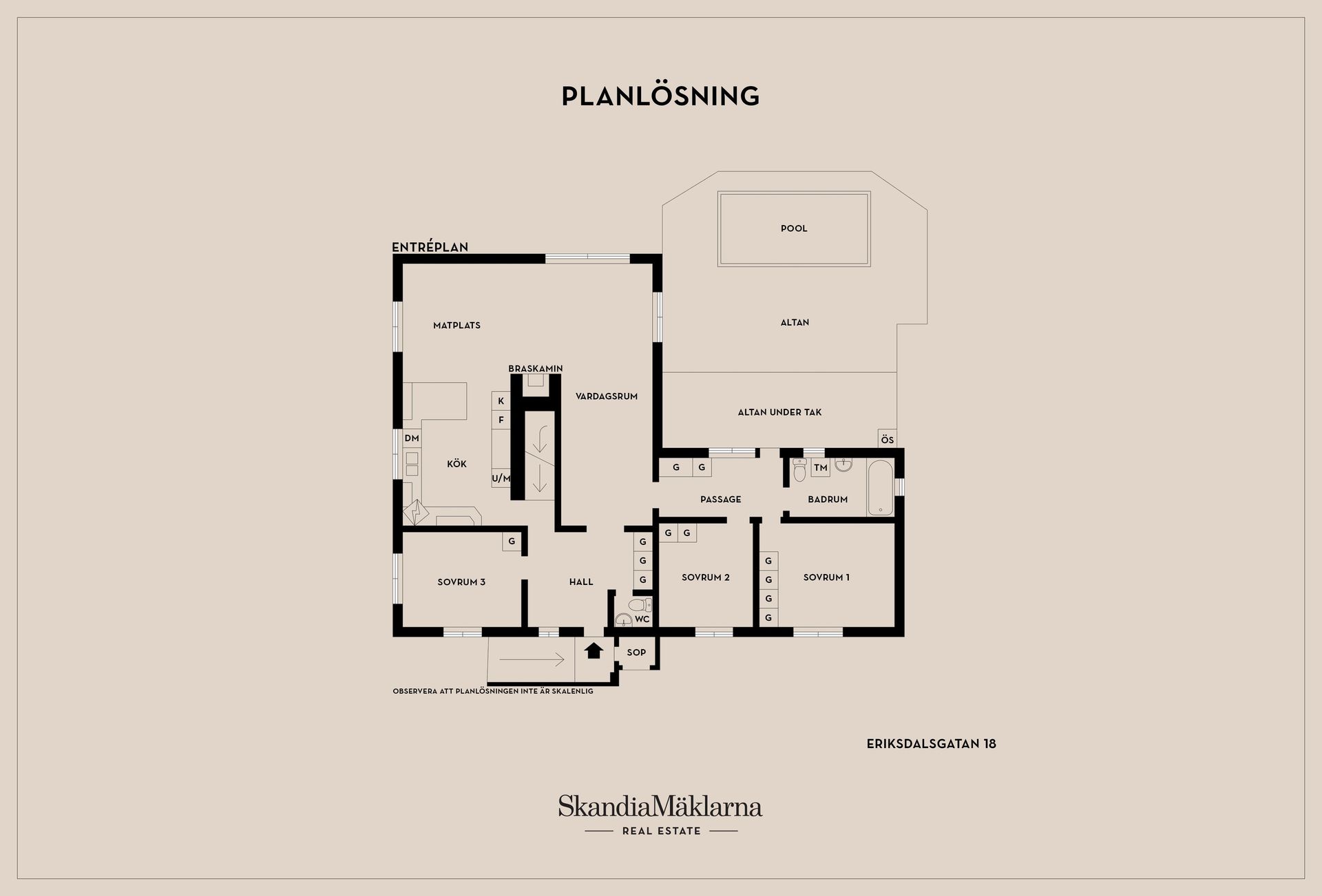 Villa, Eriksdalsgatan 18, Västermalm, Eskilstuna