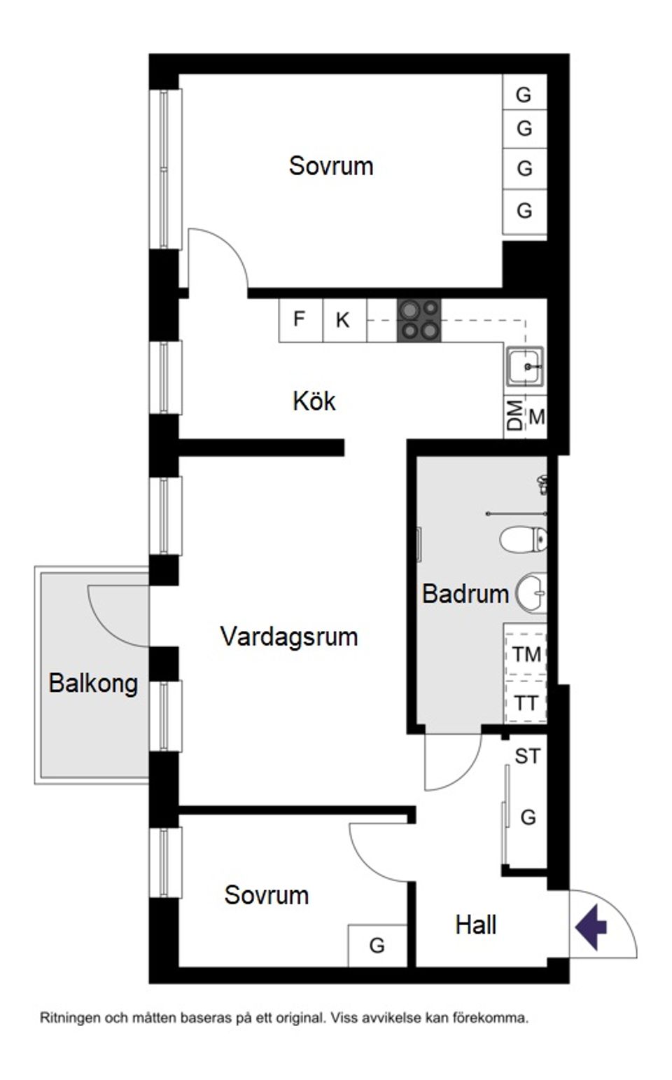 Bostadsrätt, Kolonnvägen 6, Haga Norra, Solna